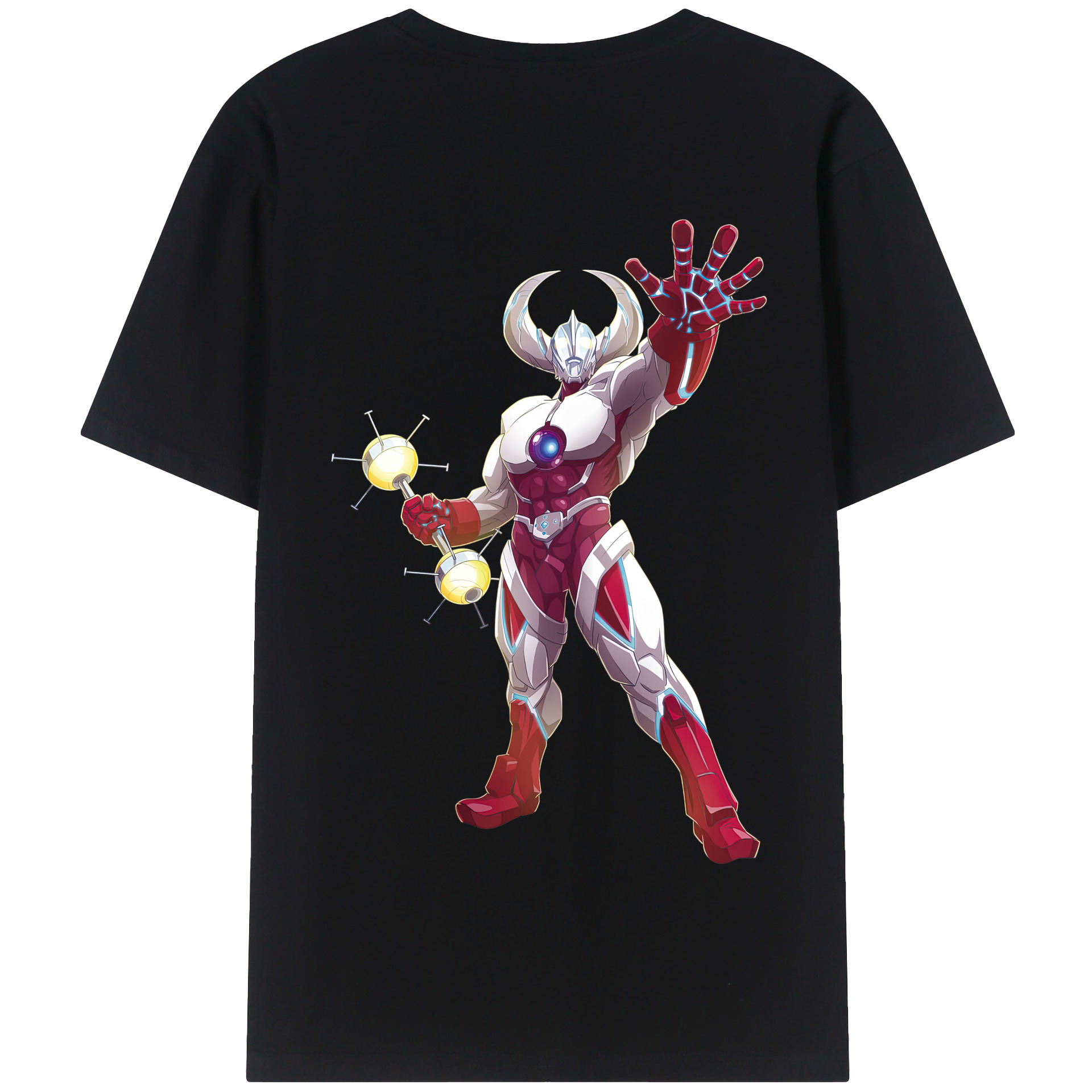 （画像用） ウルトラマン Ultraman 綿100％半袖Tシャツ（背面プリント）