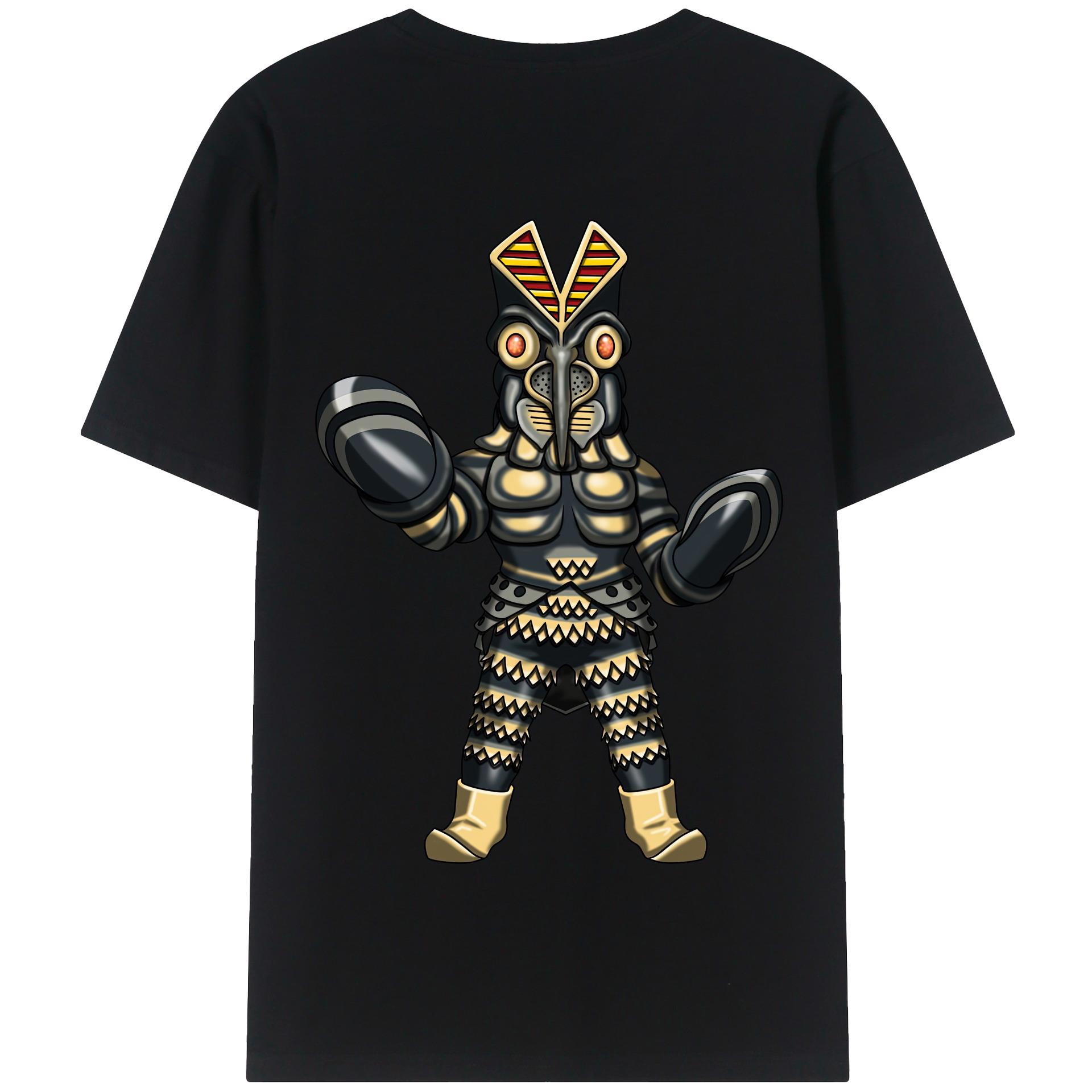 （画像用） ウルトラマン Ultraman 綿100％半袖Tシャツ（背面プリント）
