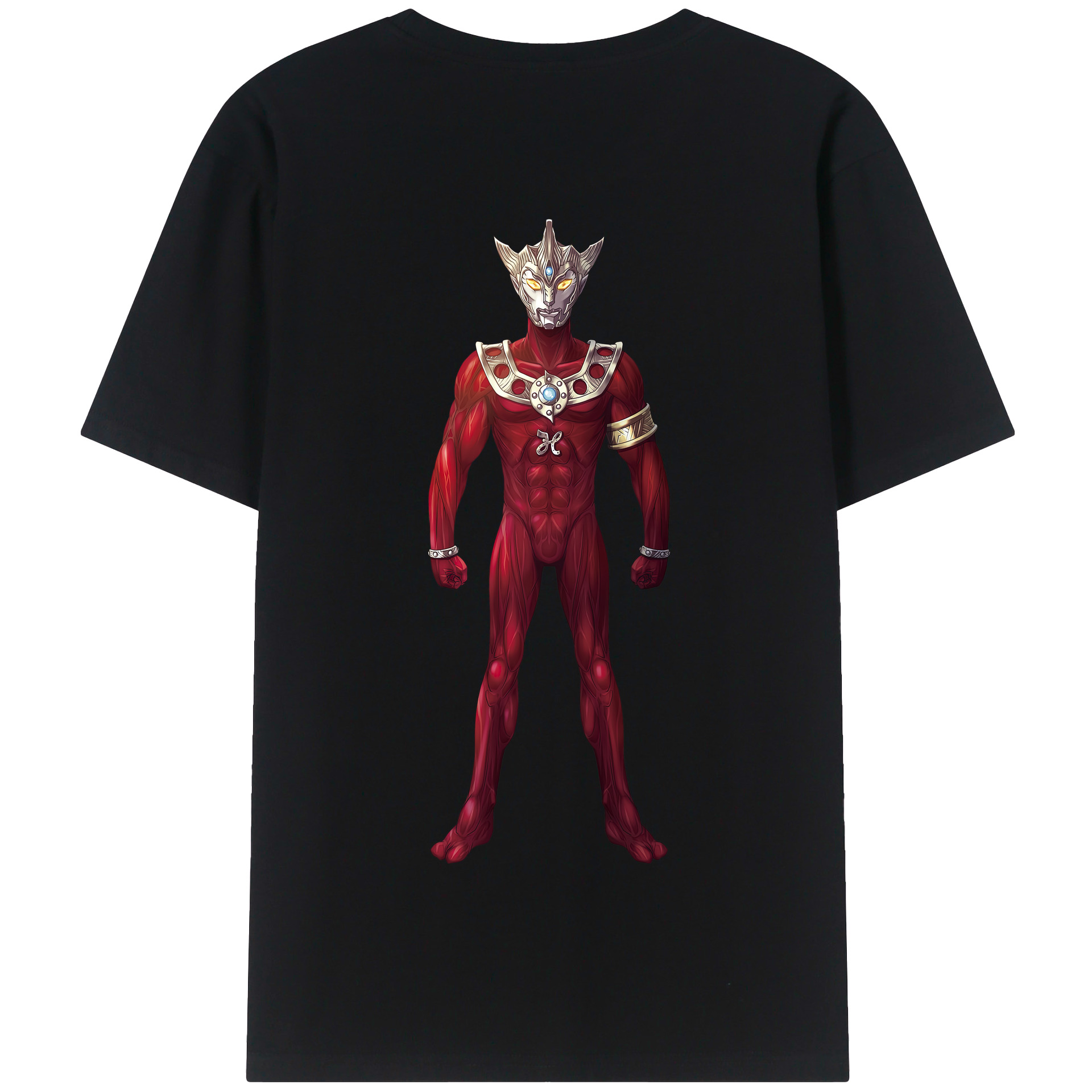 （画像用） ウルトラマン Ultraman 綿100％半袖Tシャツ（背面プリント）