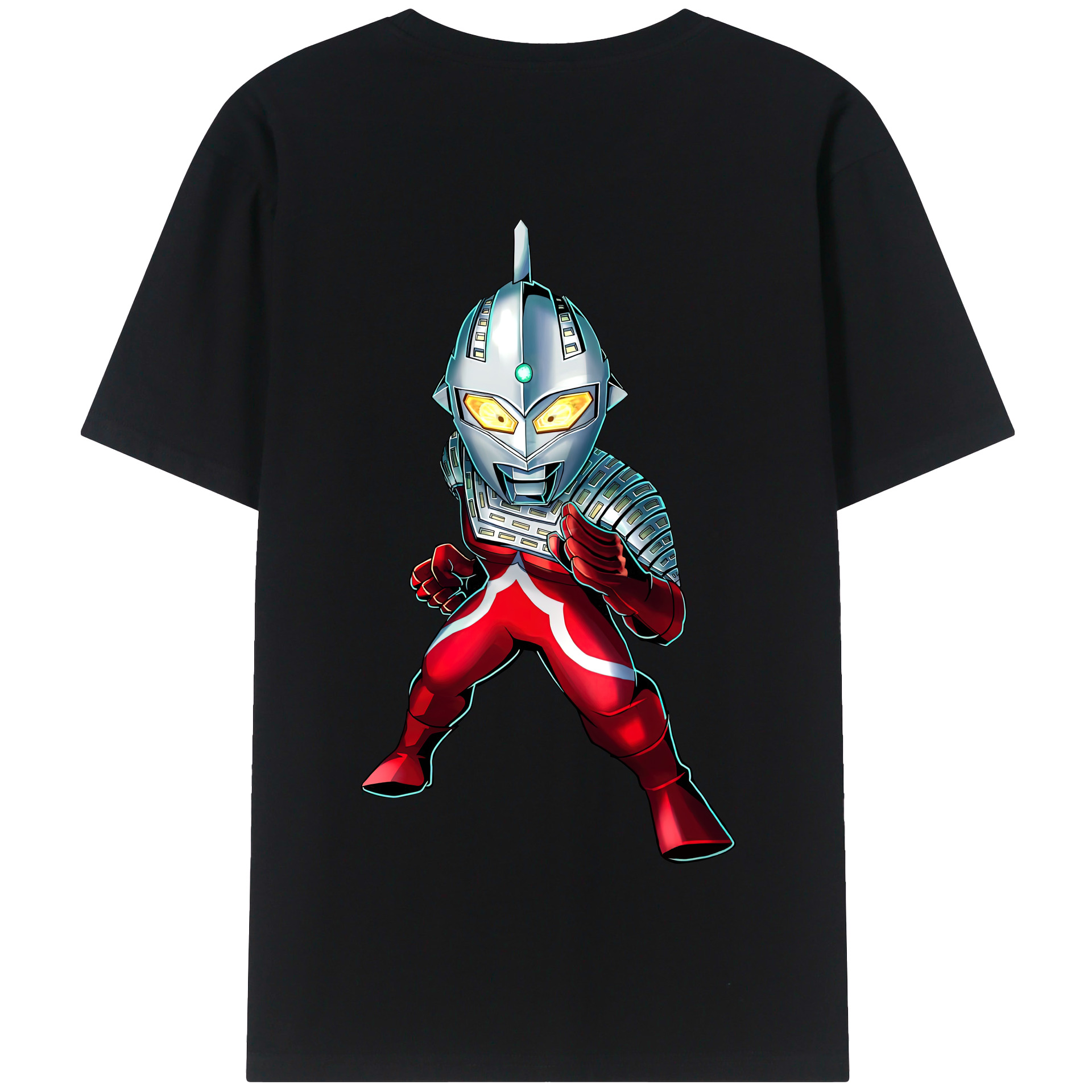 （画像用） ウルトラマン Ultraman 綿100％半袖Tシャツ（背面プリント）