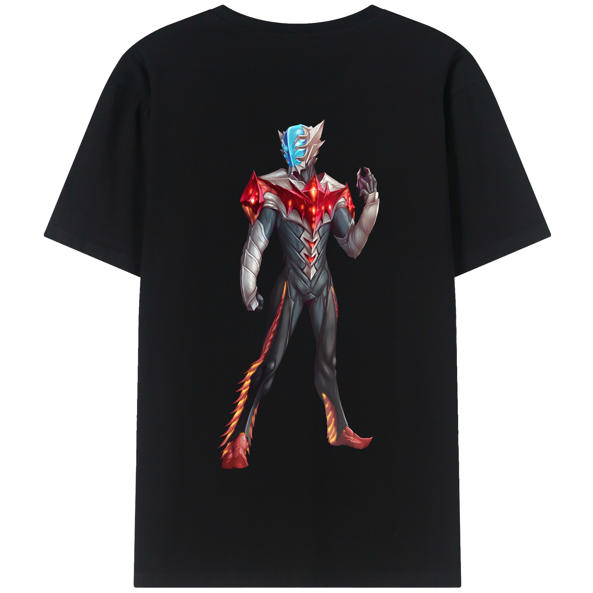 （画像用） ウルトラマン Ultraman 綿100％半袖Tシャツ（背面プリント）
