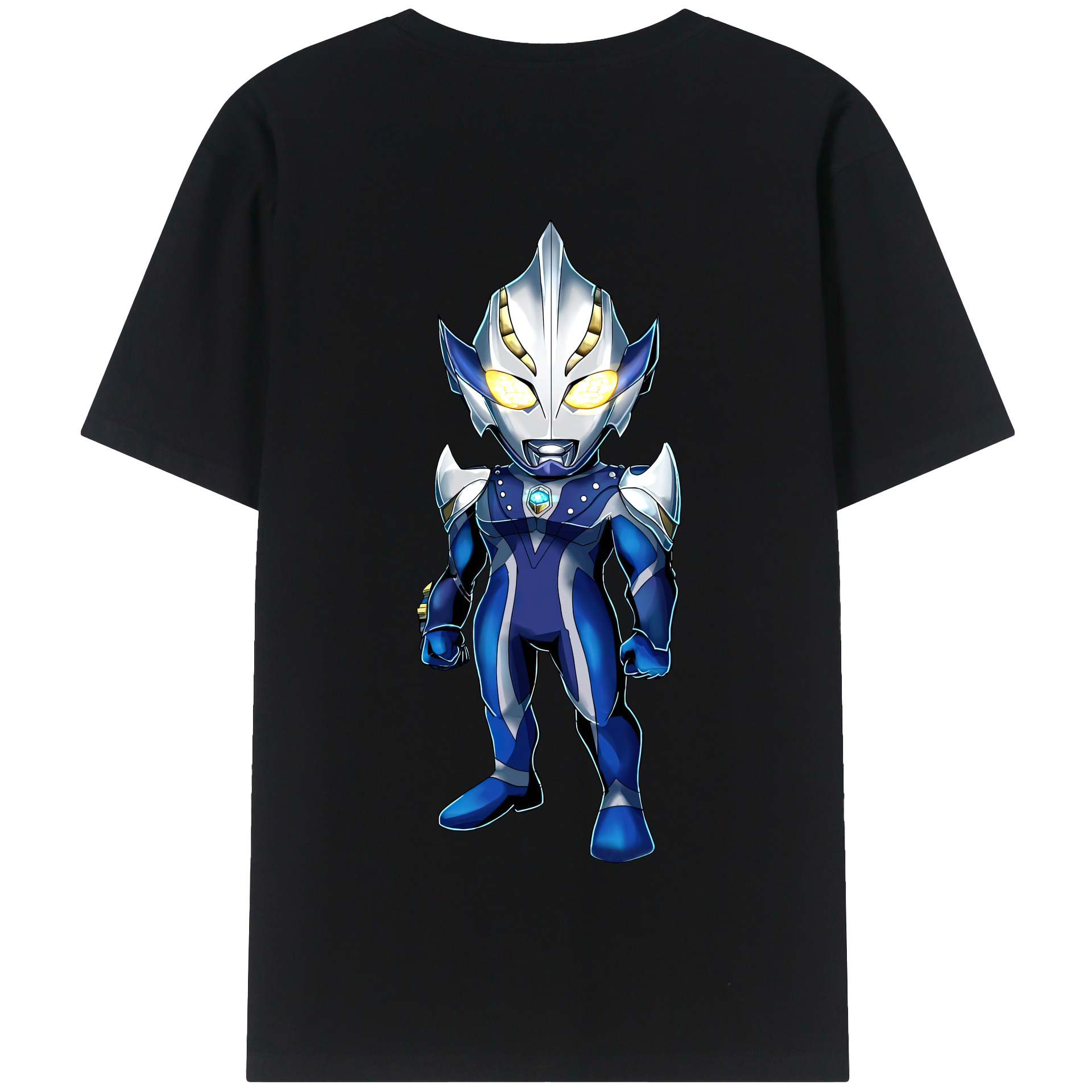 （画像用） ウルトラマン Ultraman 綿100％半袖Tシャツ（背面プリント）