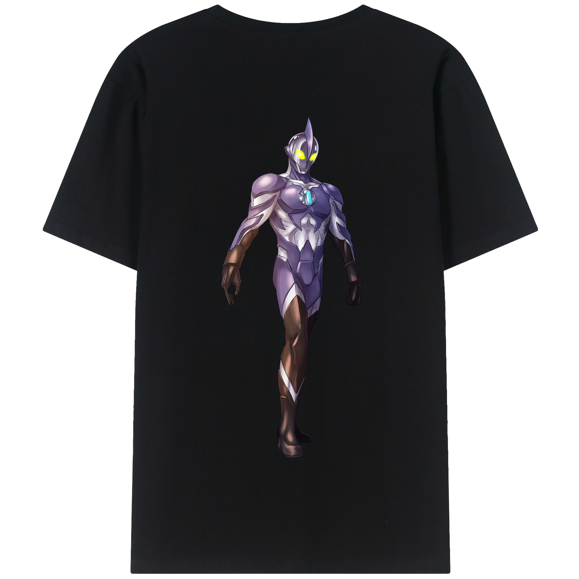 （画像用） ウルトラマン Ultraman 綿100％半袖Tシャツ（背面プリント）