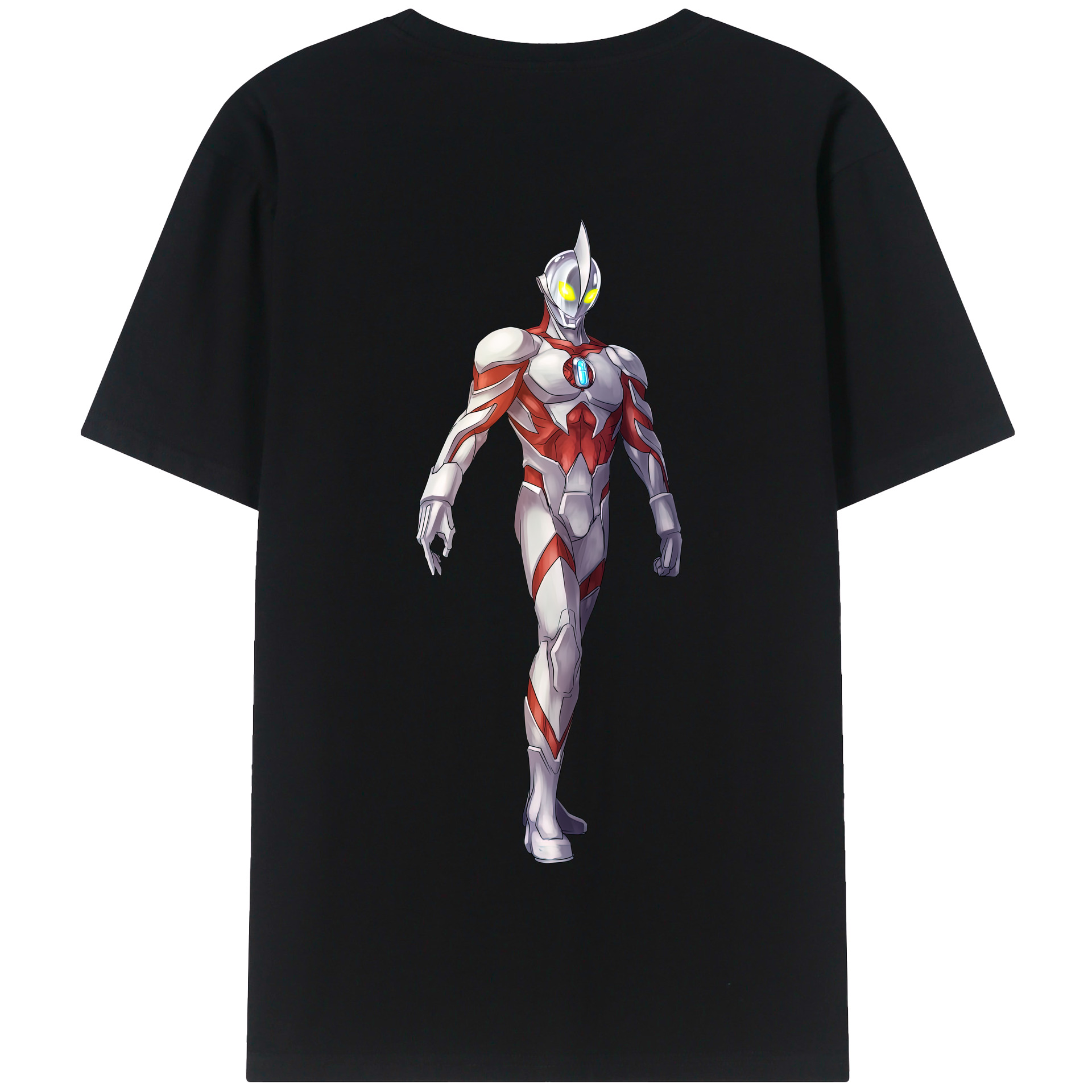 （画像用） ウルトラマン Ultraman 綿100％半袖Tシャツ（背面プリント）
