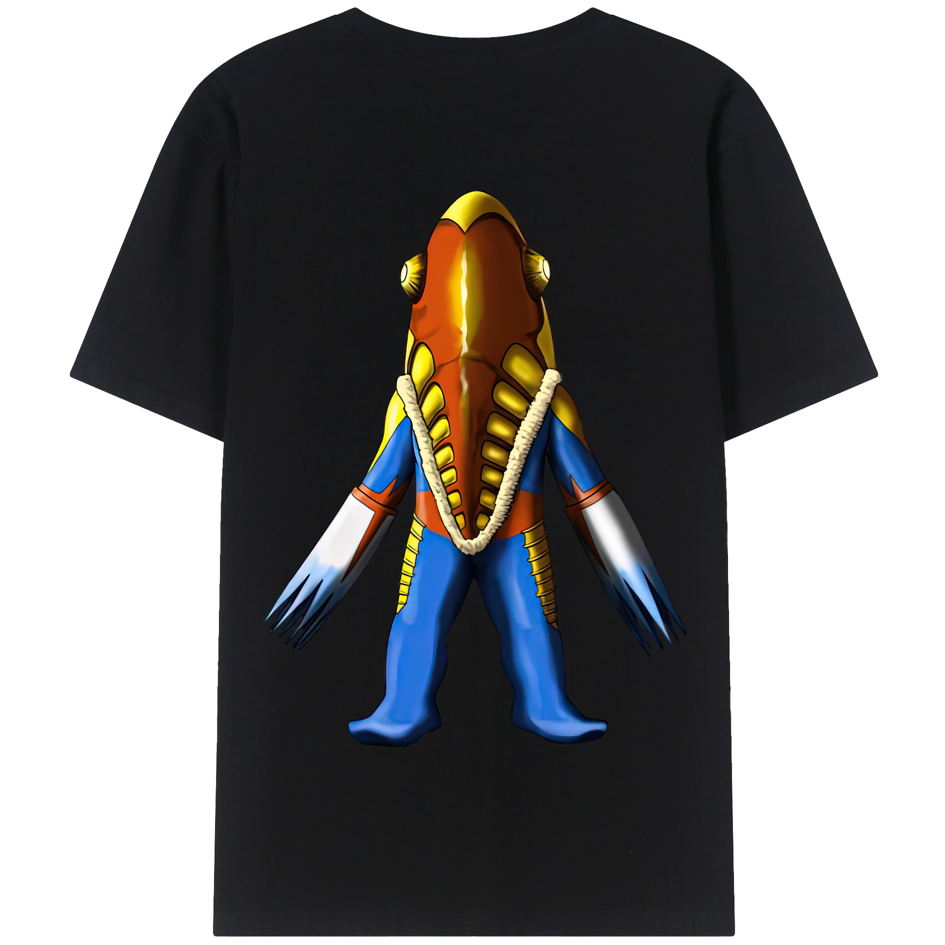 （画像用） ウルトラマン Ultraman 綿100％半袖Tシャツ（背面プリント）