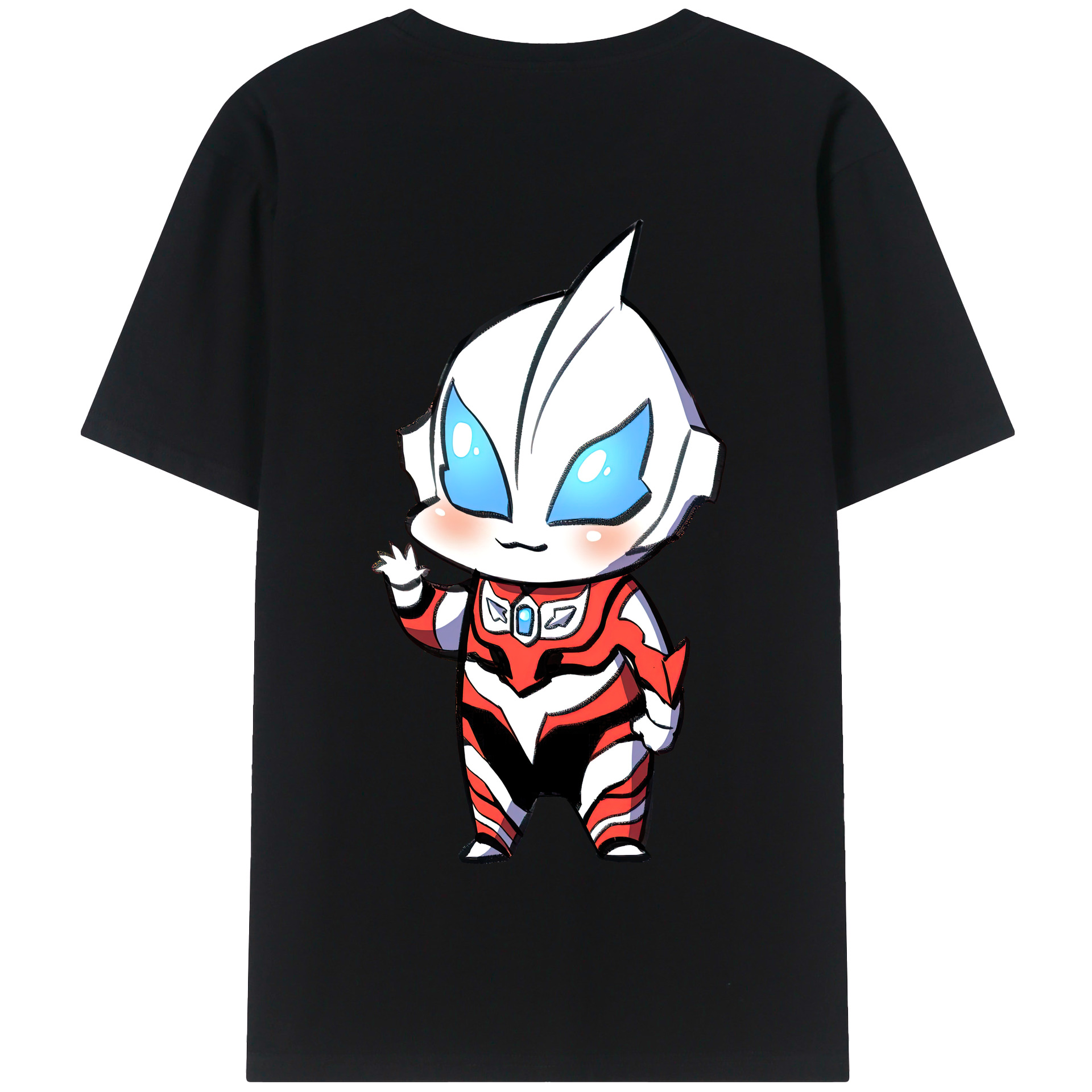 （画像用） ウルトラマン Ultraman 綿100％半袖Tシャツ（背面プリント）
