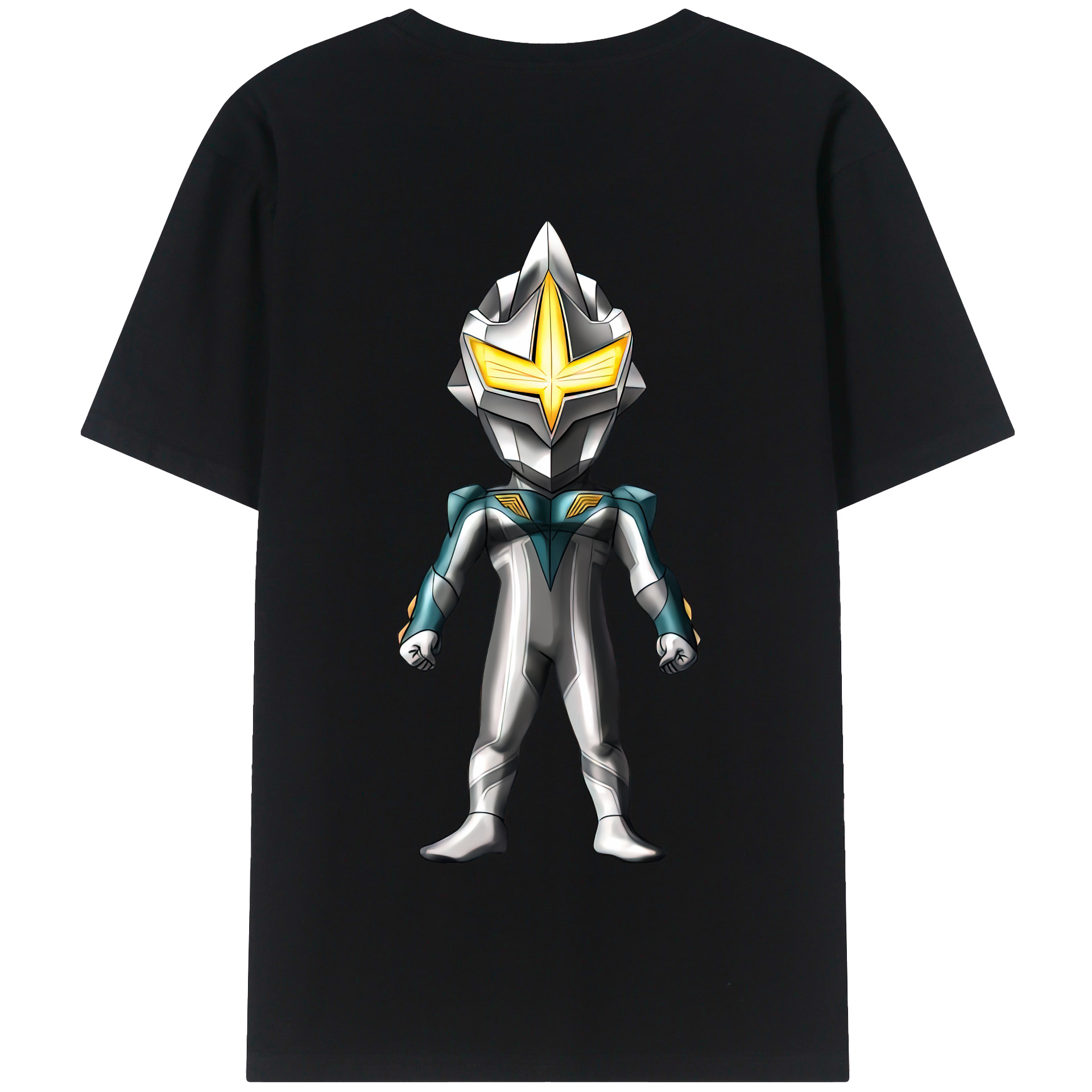 （画像用） ウルトラマン Ultraman 綿100％半袖Tシャツ（背面プリント）