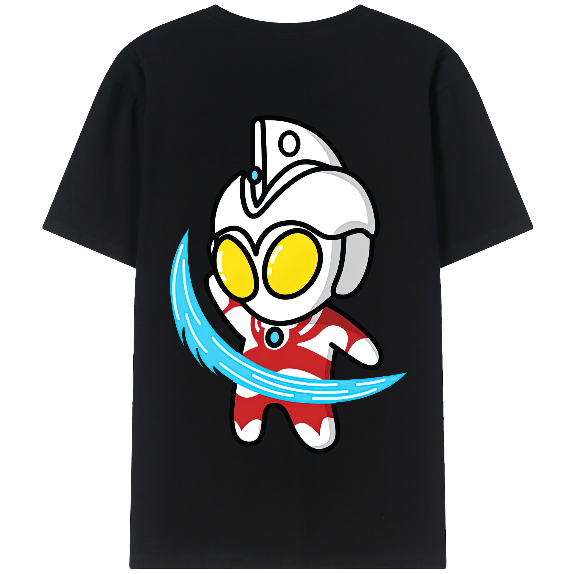 （画像用） ウルトラマン Ultraman 綿100％半袖Tシャツ（背面プリント）