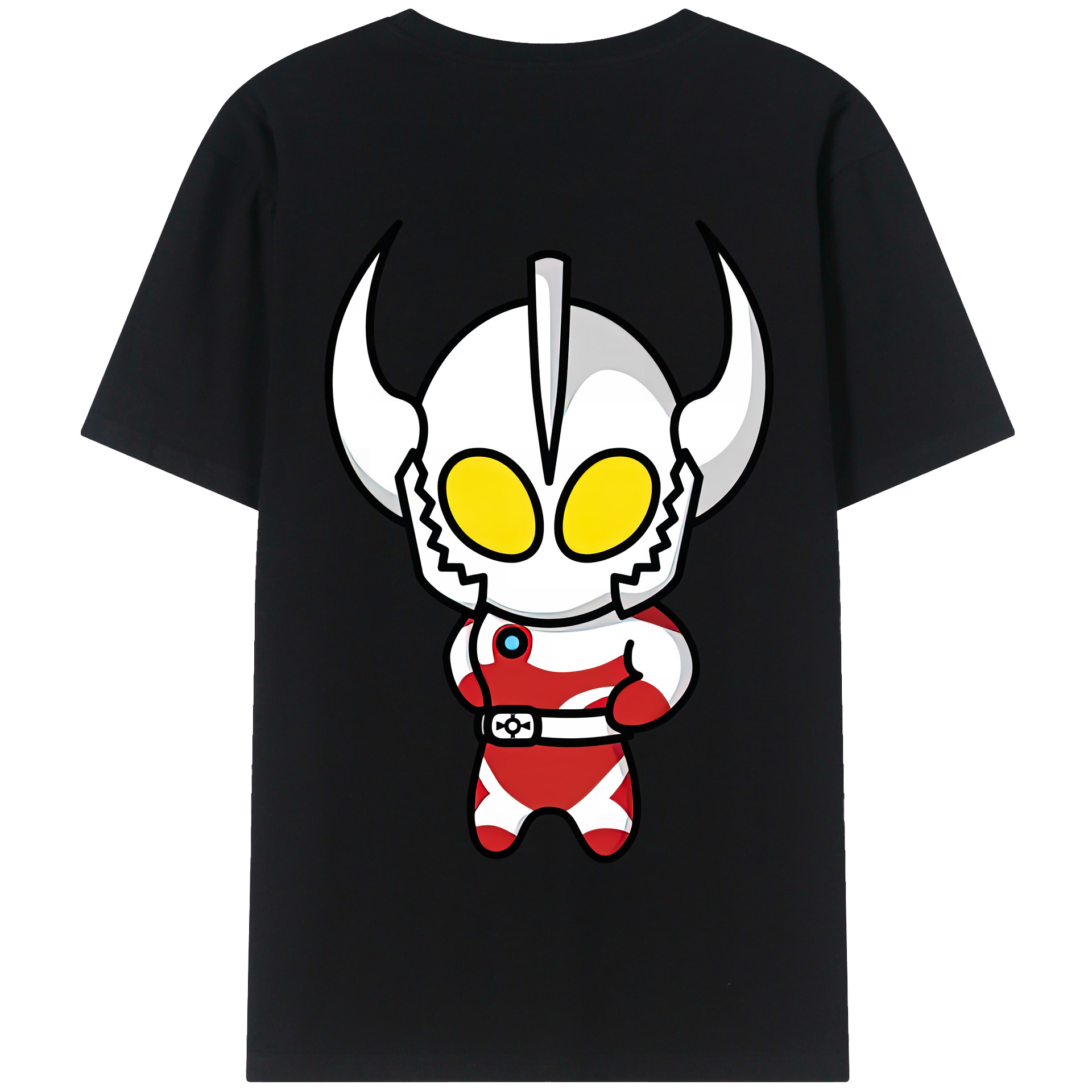 （画像用） ウルトラマン Ultraman 綿100％半袖Tシャツ（背面プリント）
