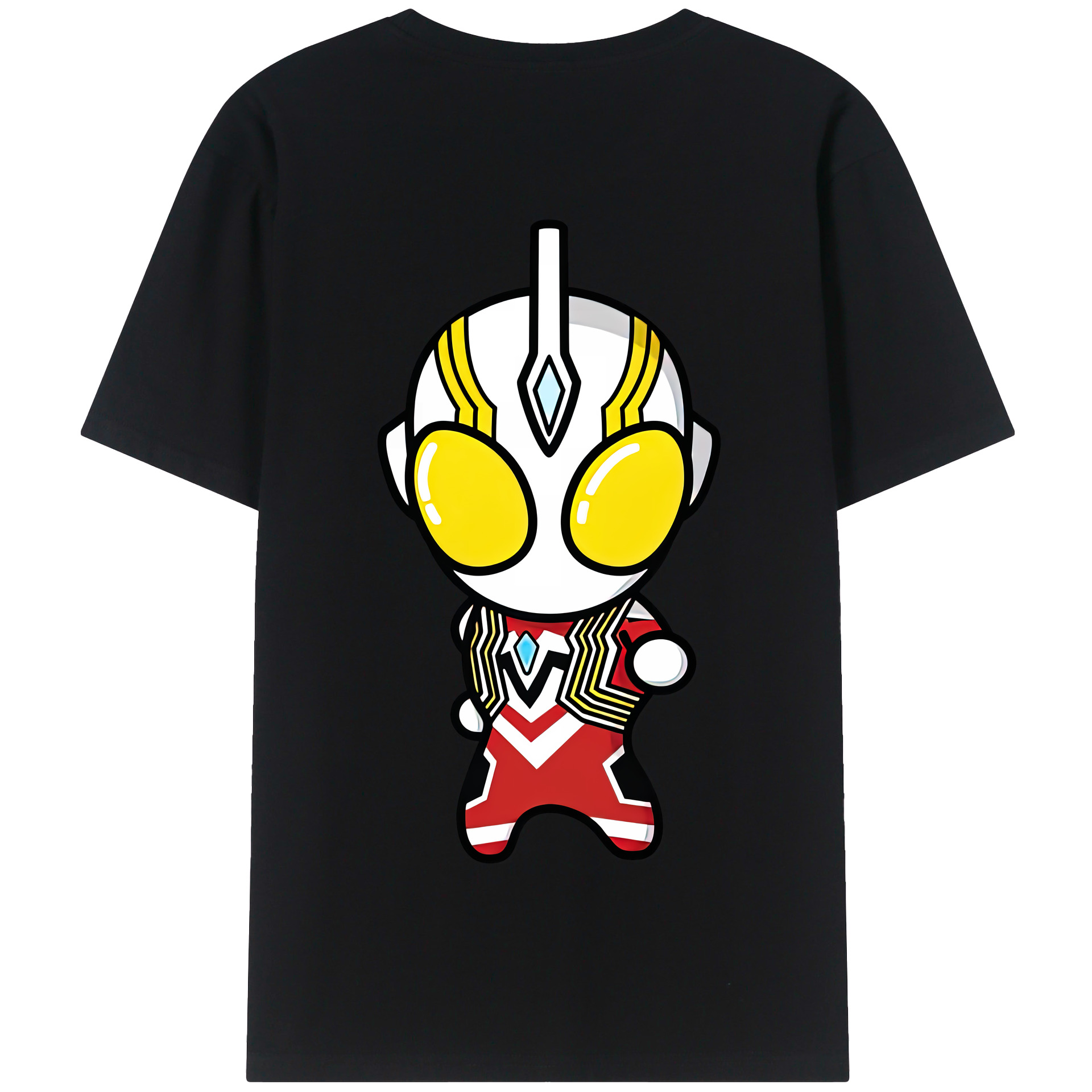 （画像用） ウルトラマン Ultraman 綿100％半袖Tシャツ（背面プリント）