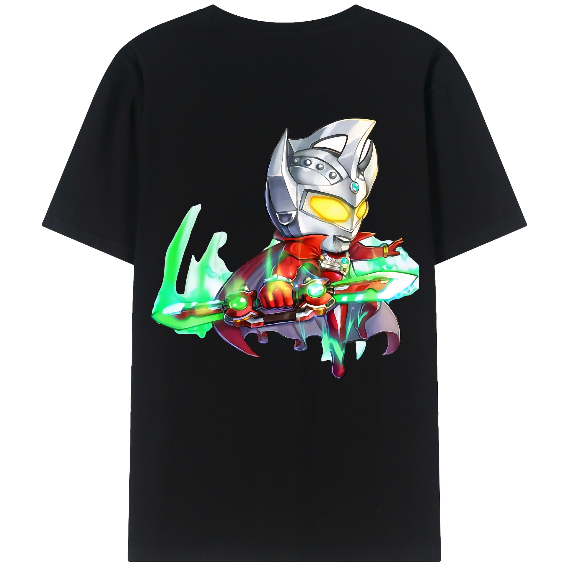 （画像用） ウルトラマン Ultraman 綿100％半袖Tシャツ（背面プリント）