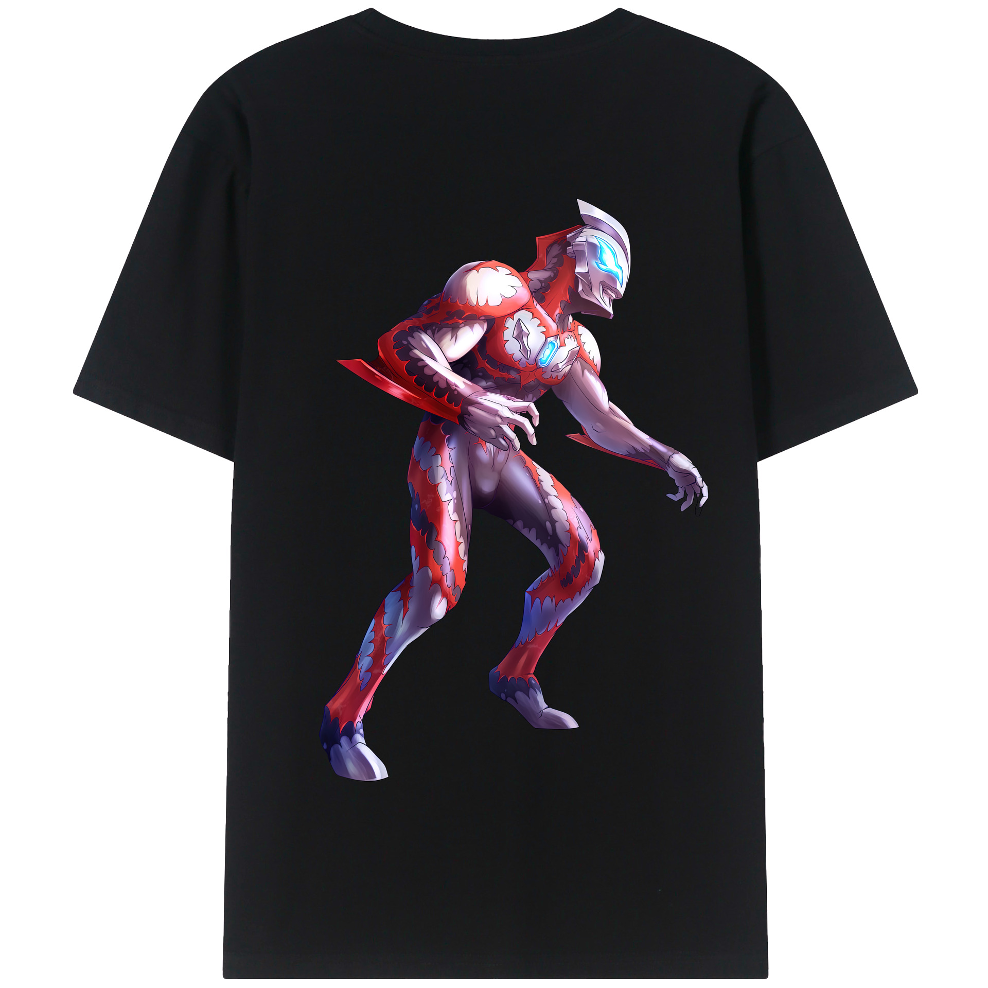 （画像用） ウルトラマン Ultraman 綿100％半袖Tシャツ（背面プリント）