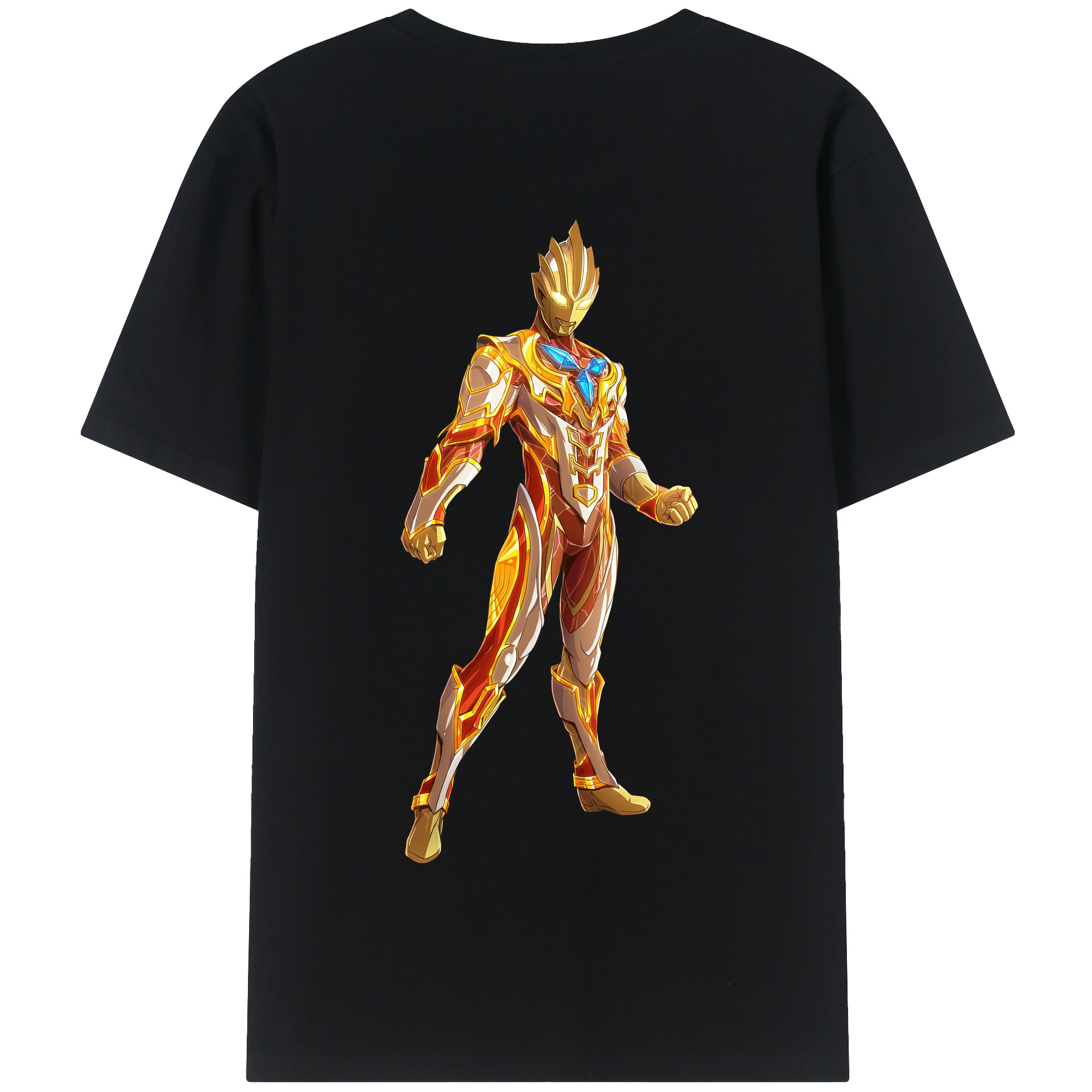 （画像用） ウルトラマン Ultraman 綿100％半袖Tシャツ（背面プリント）