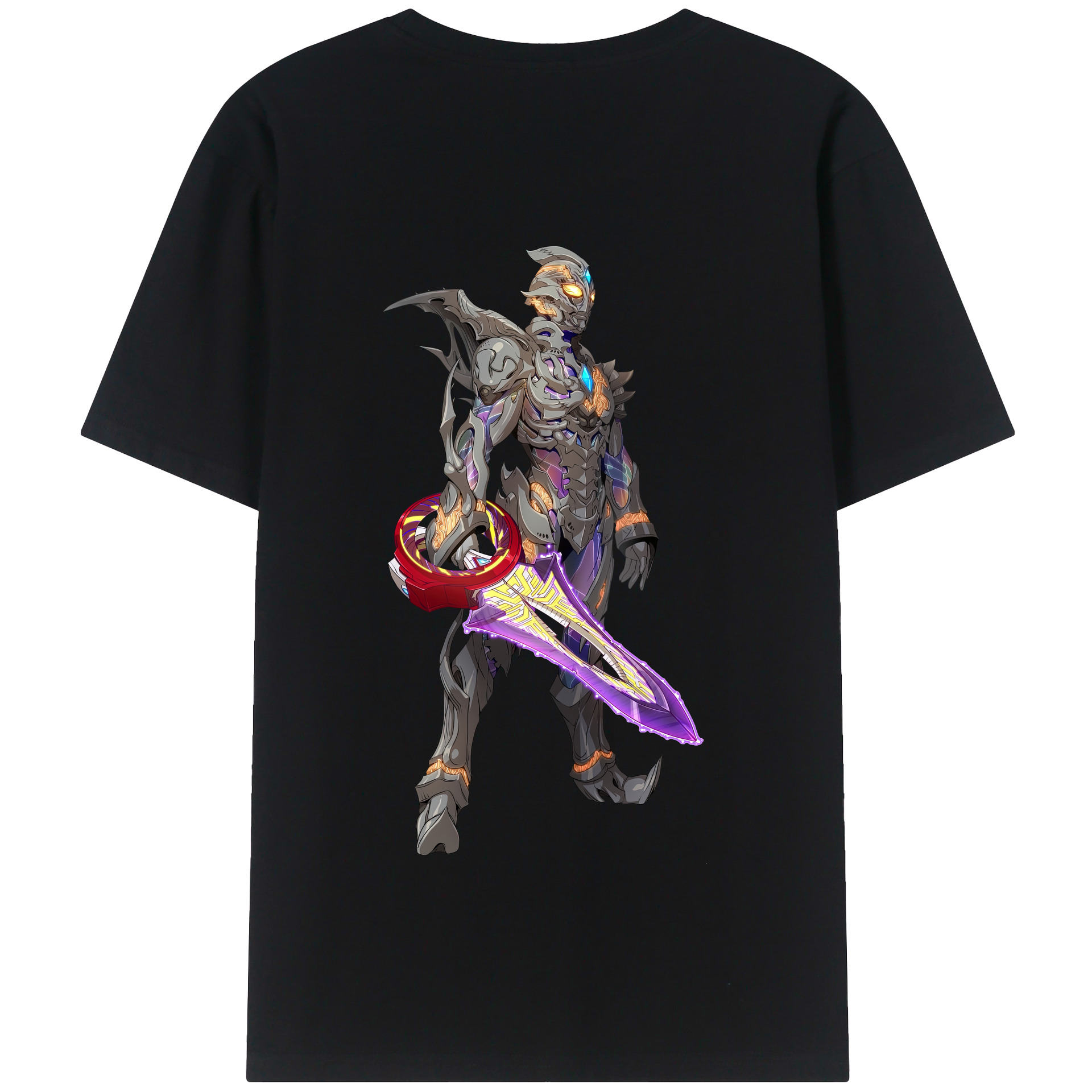 （画像用） ウルトラマン Ultraman 綿100％半袖Tシャツ（背面プリント）