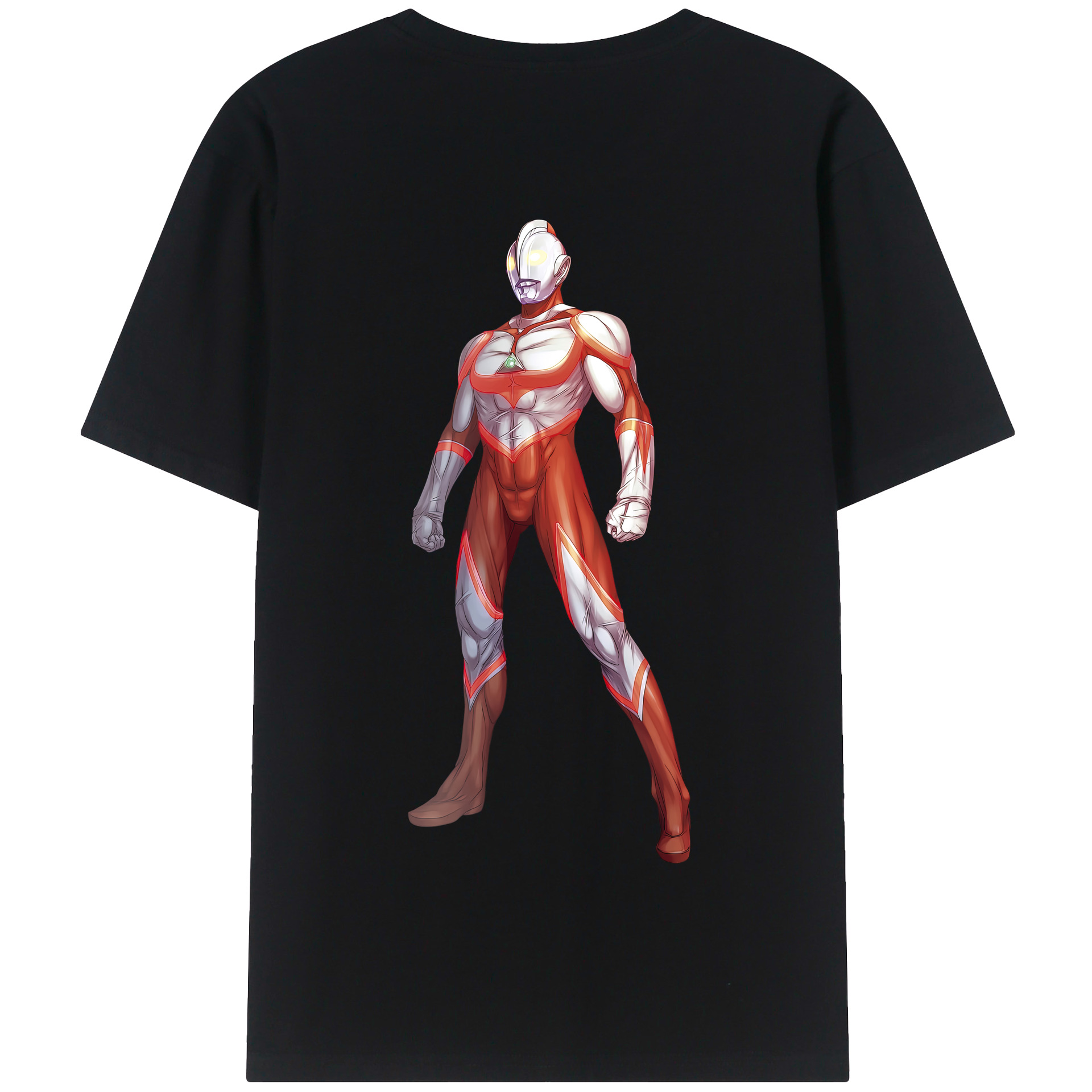 （画像用） ウルトラマン Ultraman 綿100％半袖Tシャツ（背面プリント）