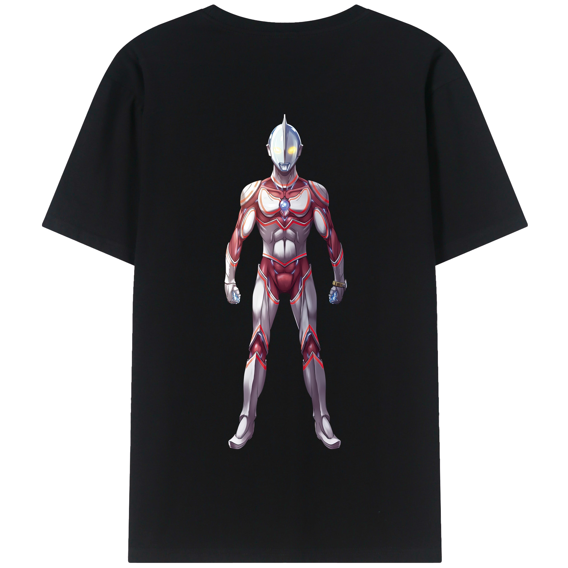 （画像用） ウルトラマン Ultraman 綿100％半袖Tシャツ（背面プリント）