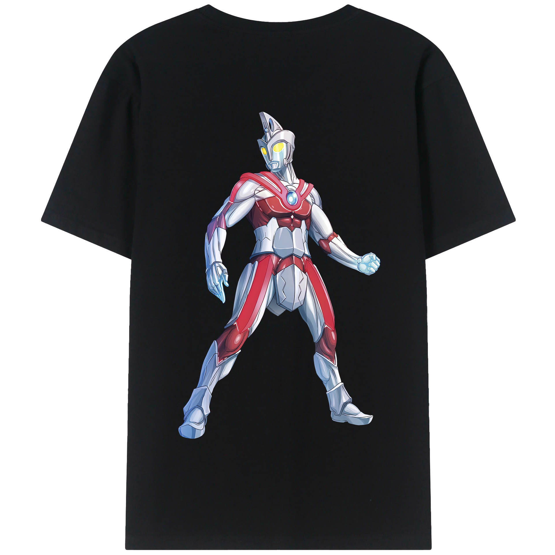 （画像用） ウルトラマン Ultraman 綿100％半袖Tシャツ（背面プリント）