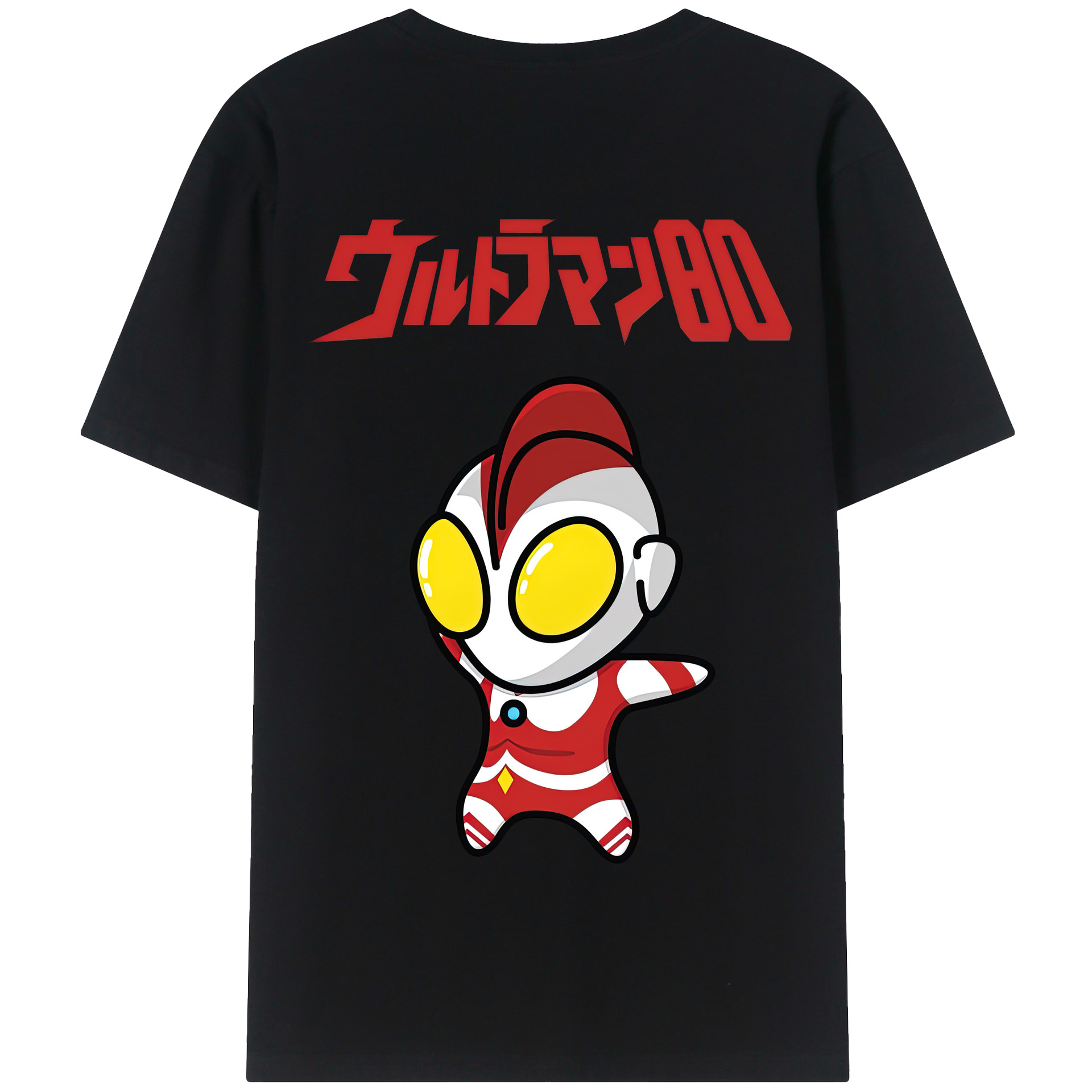 （画像用） ウルトラマン Ultraman 綿100％半袖Tシャツ（背面プリント）