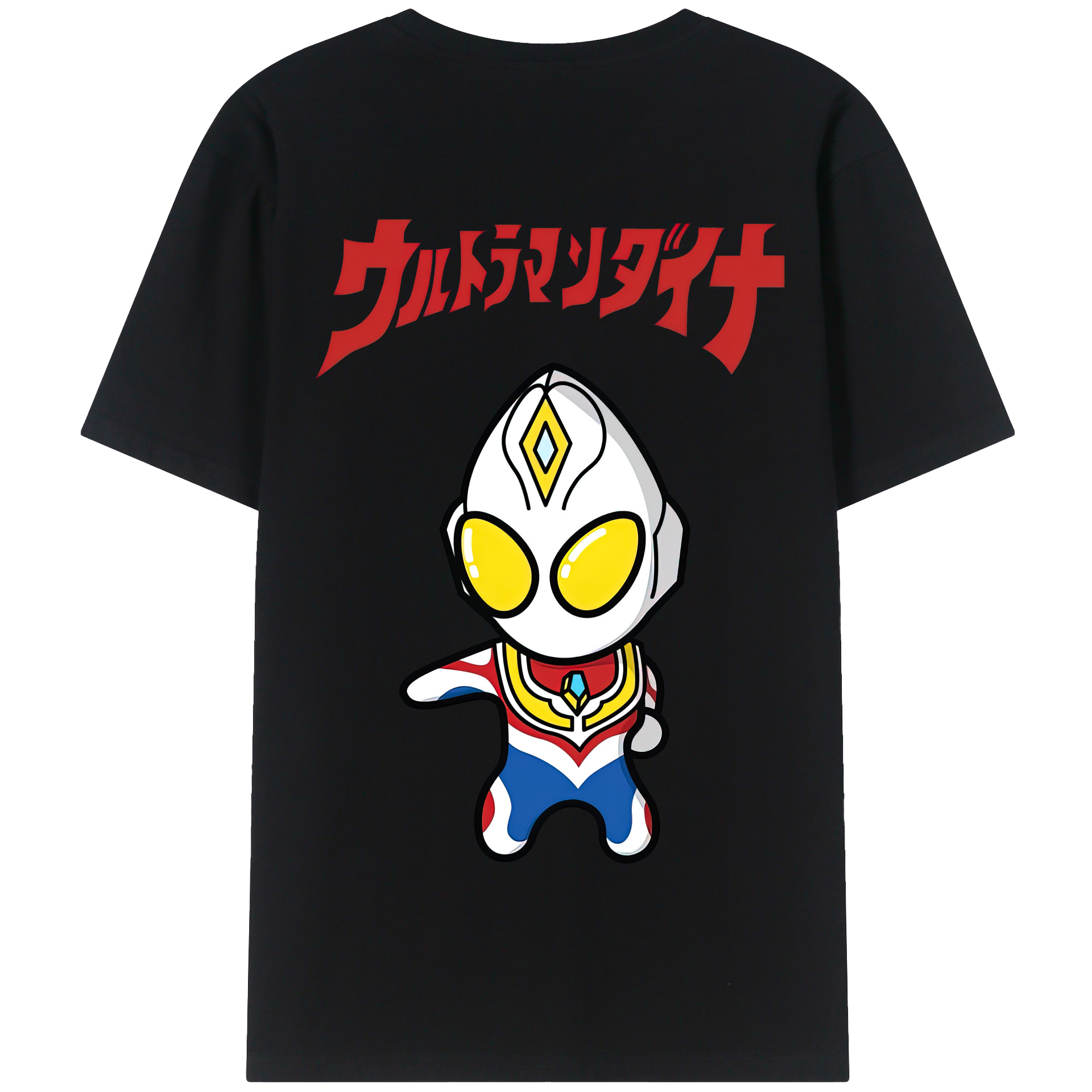 （画像用） ウルトラマン Ultraman 綿100％半袖Tシャツ（背面プリント）