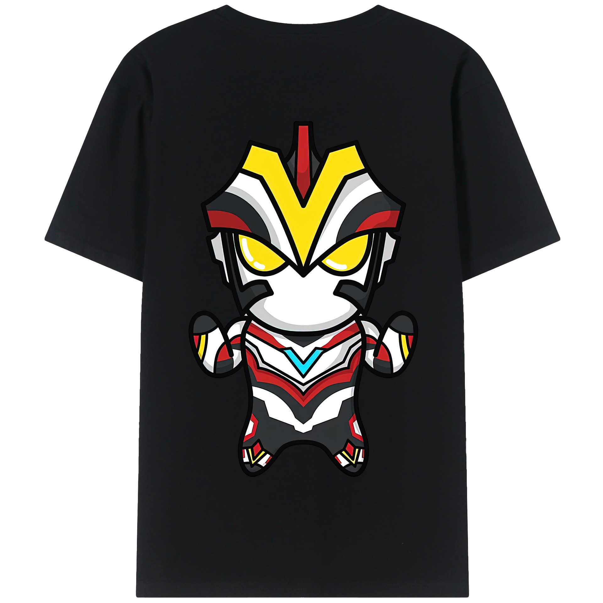（画像用） ウルトラマン Ultraman 綿100％半袖Tシャツ（背面プリント）