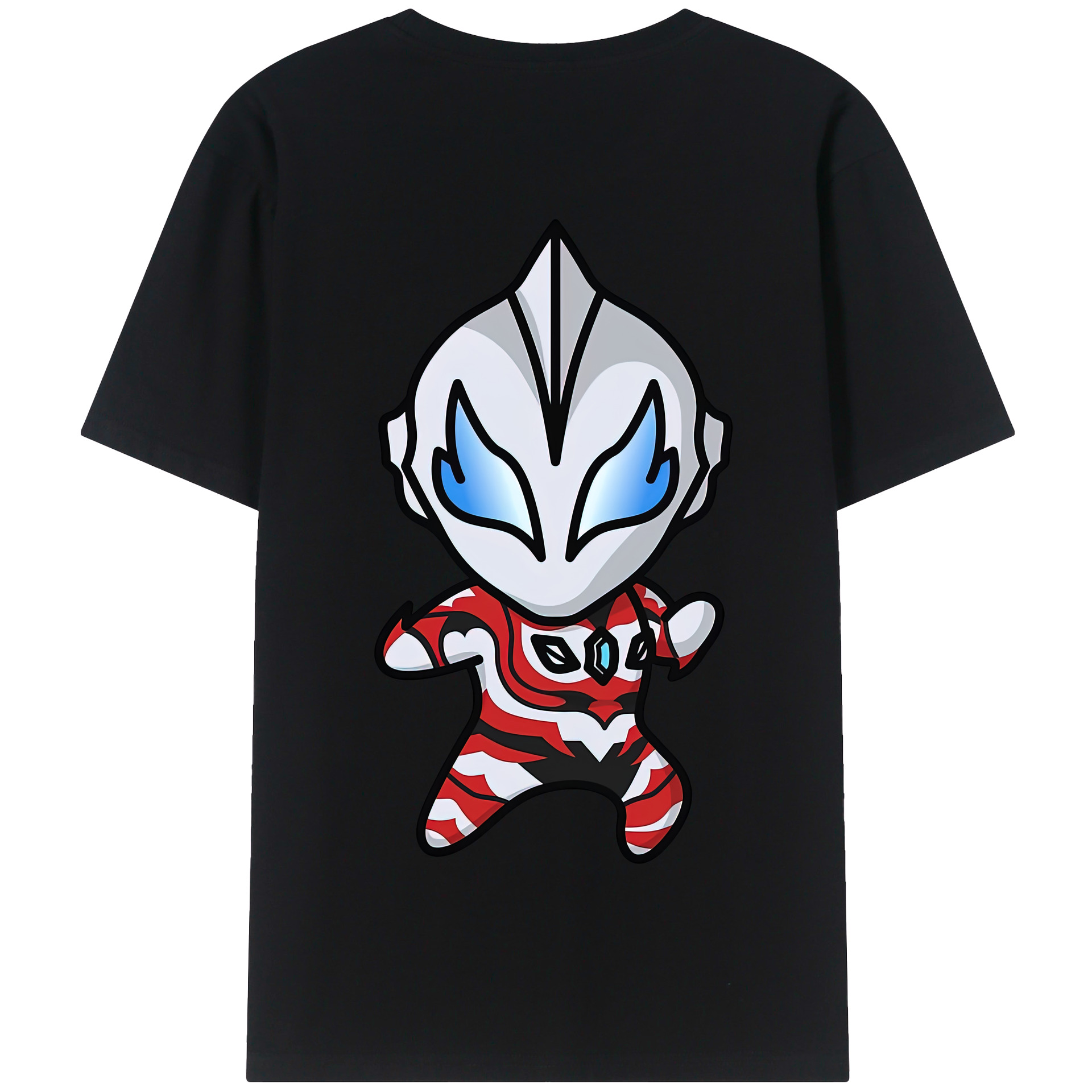 （画像用） ウルトラマン Ultraman 綿100％半袖Tシャツ（背面プリント）