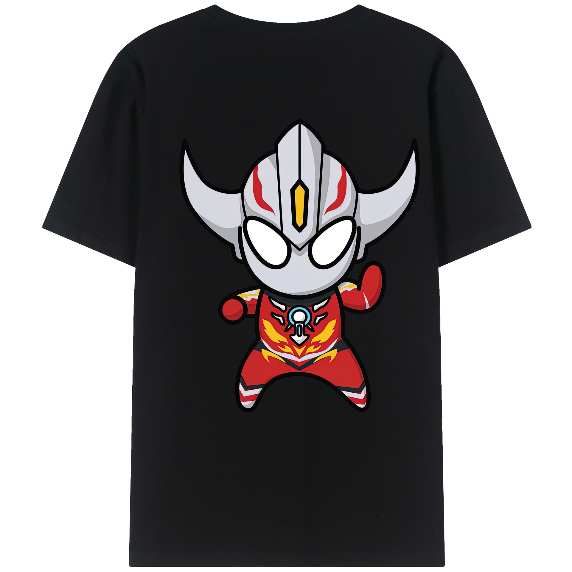 （画像用） ウルトラマン Ultraman 綿100％半袖Tシャツ（背面プリント）