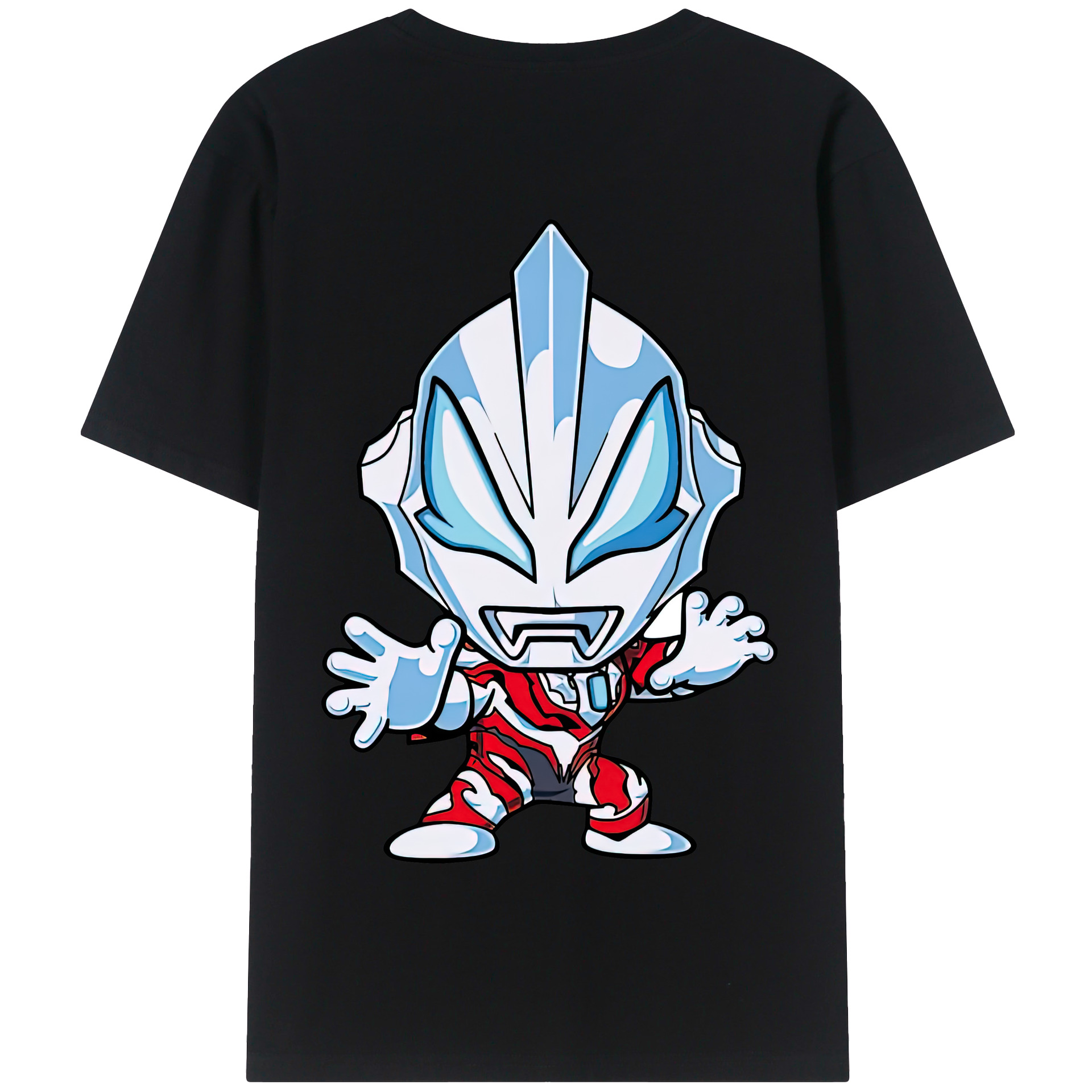 （画像用） ウルトラマン Ultraman 綿100％半袖Tシャツ（背面プリント）