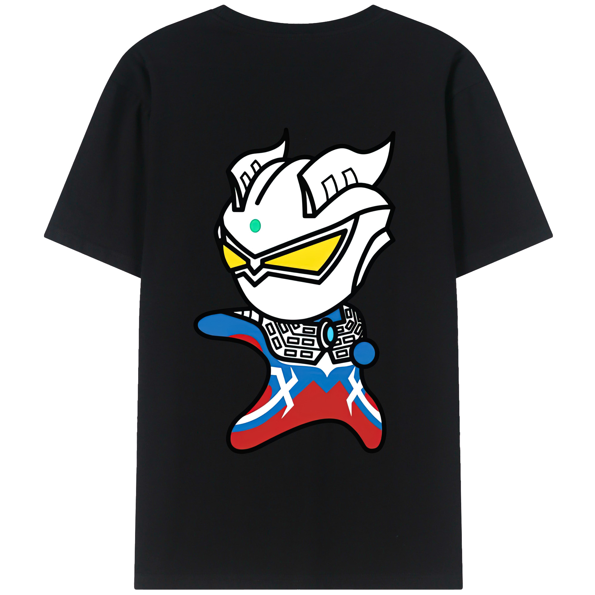 （画像用） ウルトラマン Ultraman 綿100％半袖Tシャツ（背面プリント）