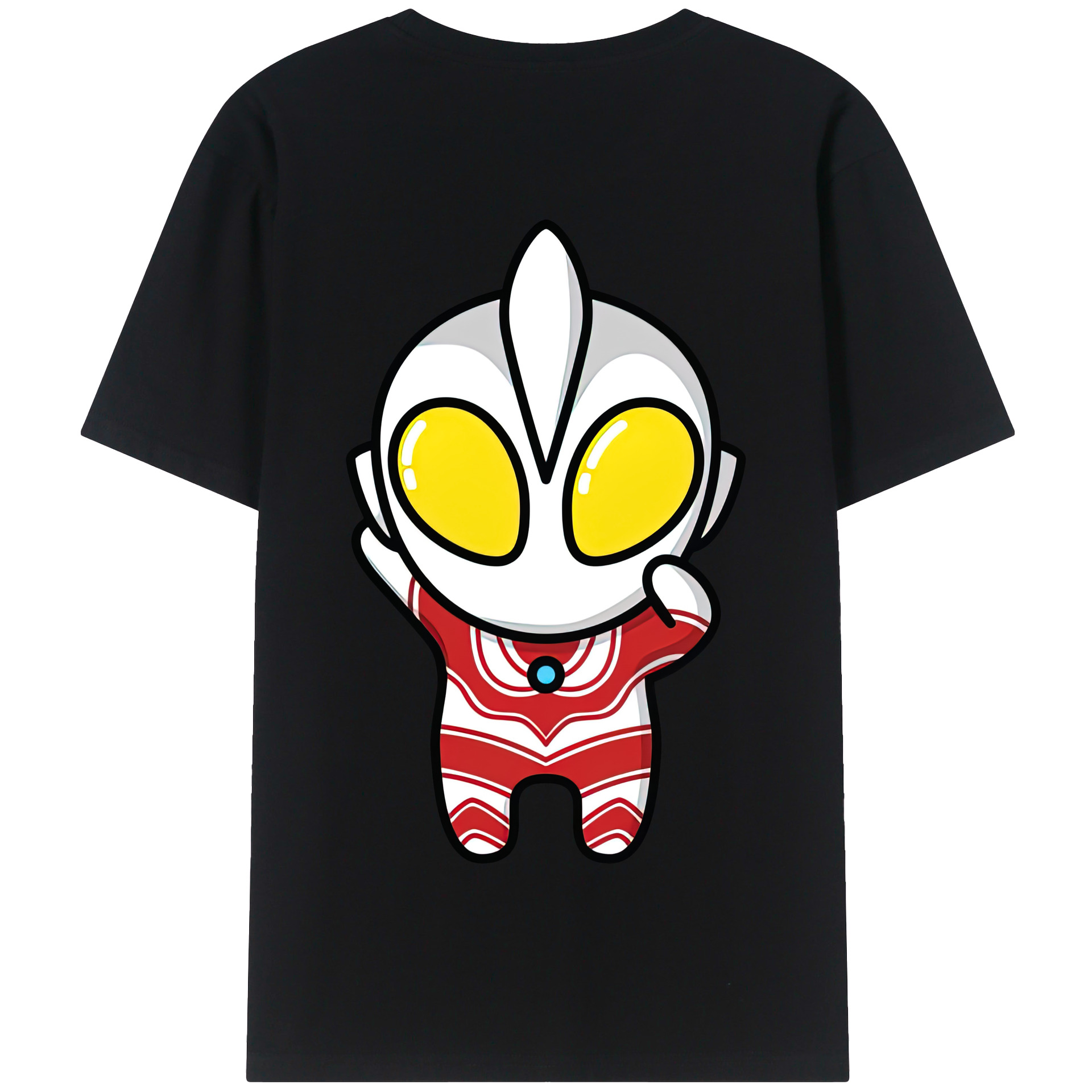（画像用） ウルトラマン Ultraman 綿100％半袖Tシャツ（背面プリント）