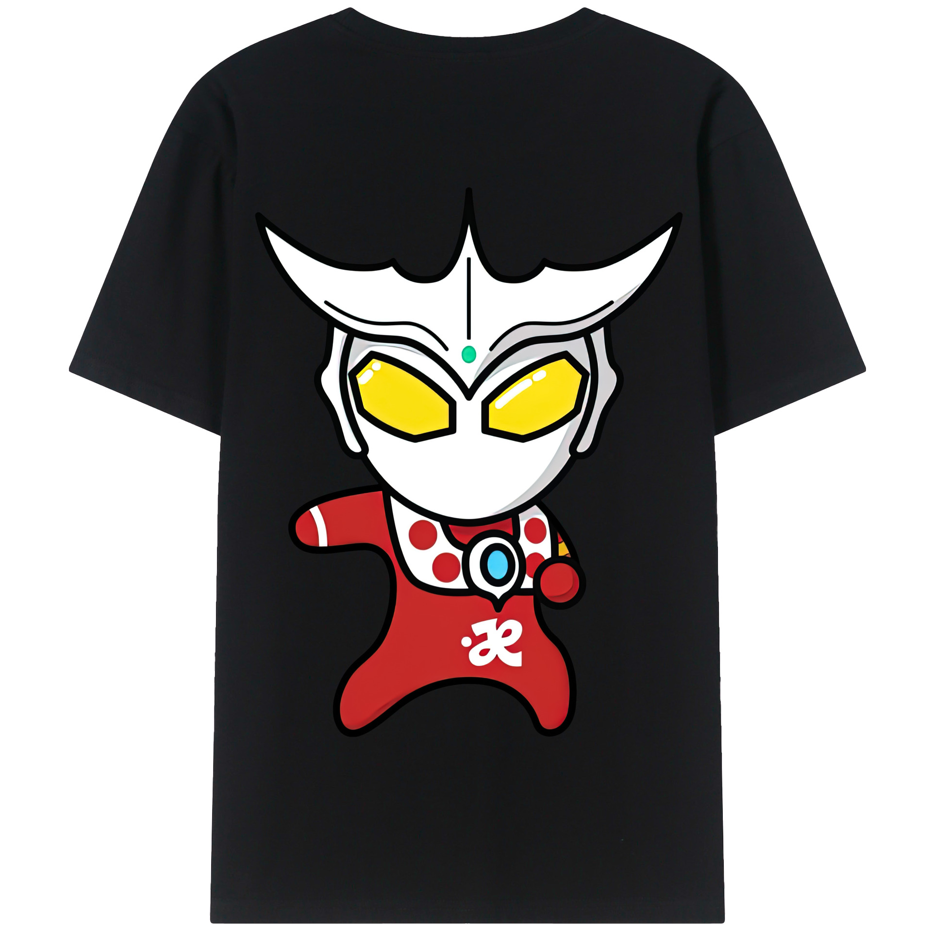 （画像用） ウルトラマン Ultraman 綿100％半袖Tシャツ（背面プリント）