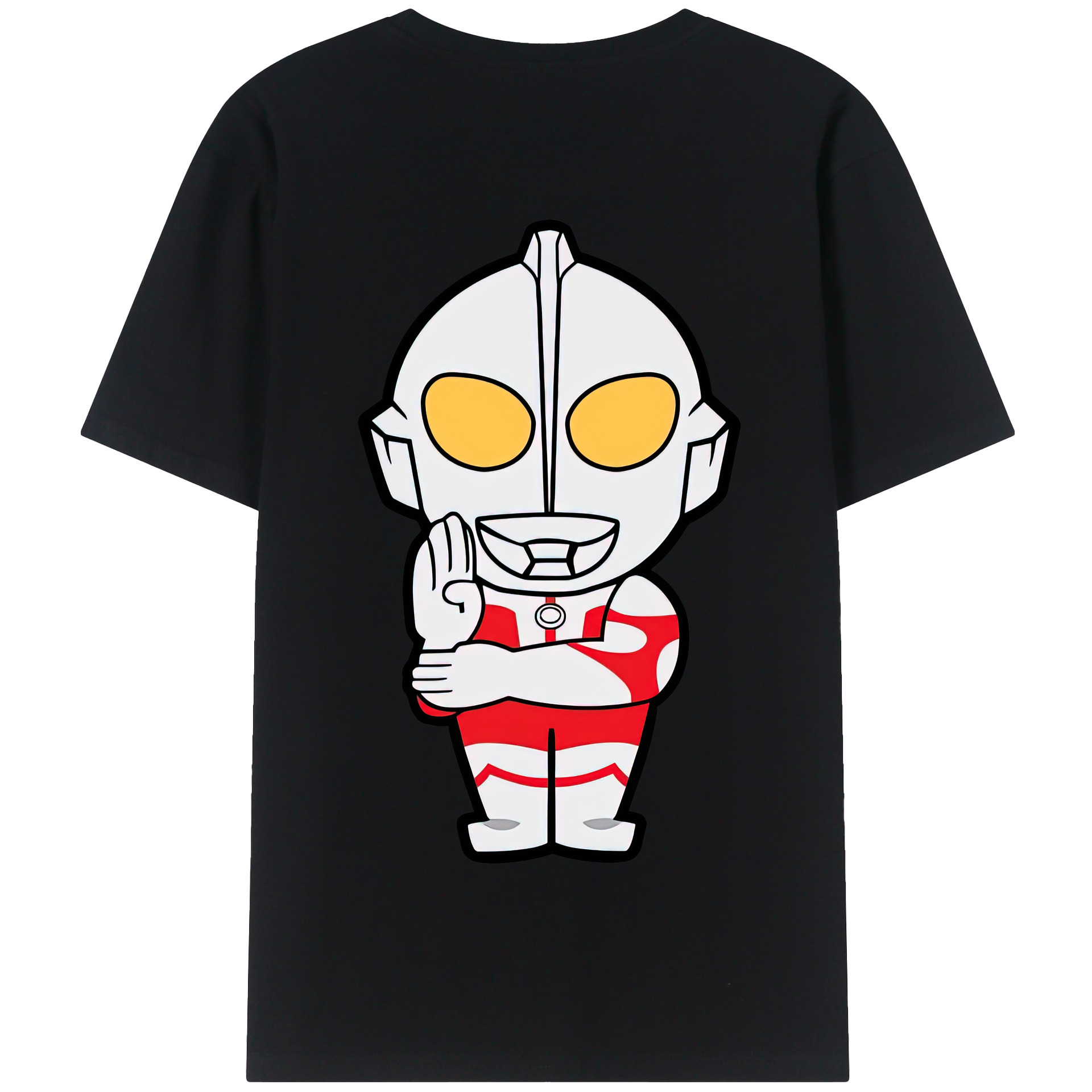 （画像用） ウルトラマン Ultraman 綿100％半袖Tシャツ（背面プリント）