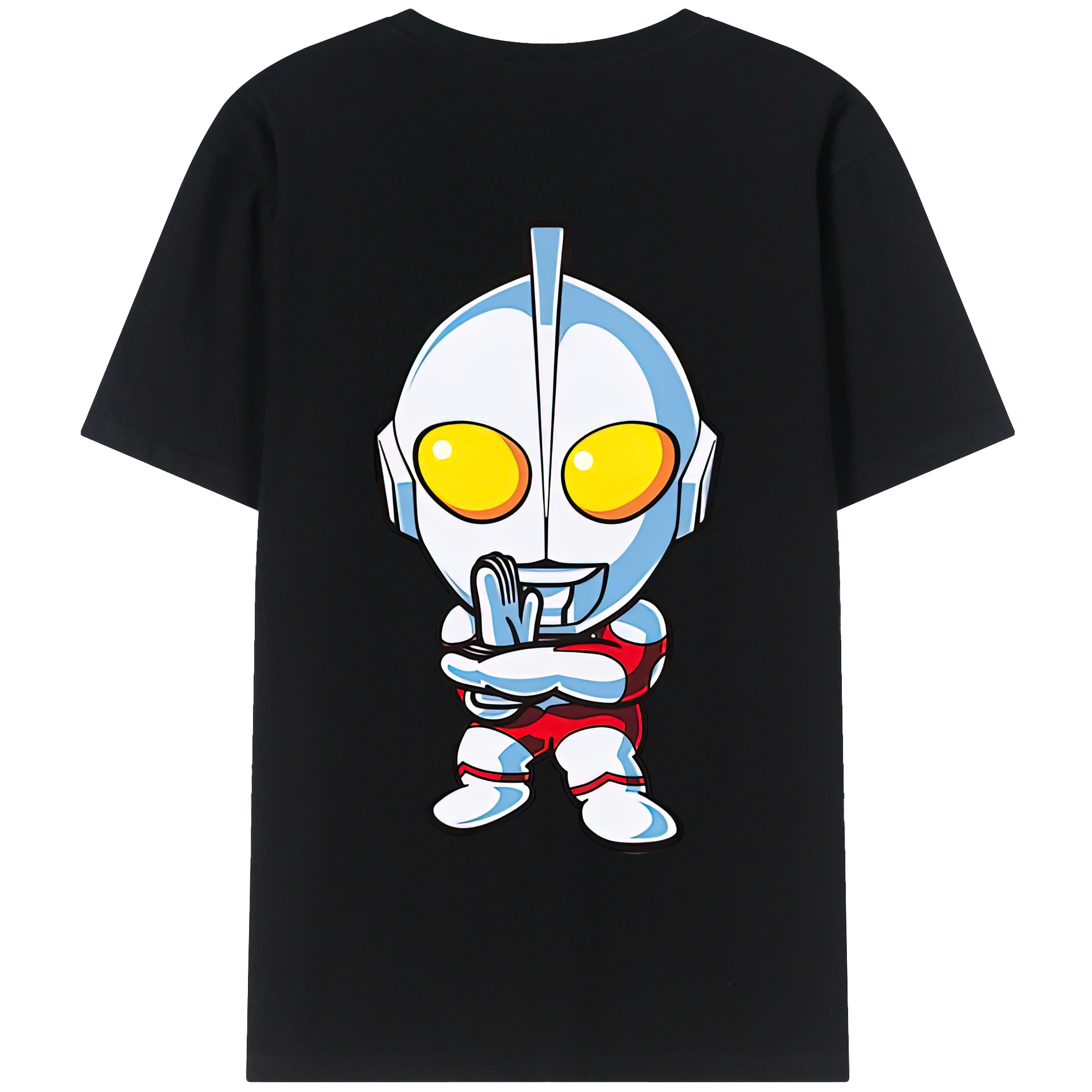 （画像用） ウルトラマン Ultraman 綿100％半袖Tシャツ（背面プリント）