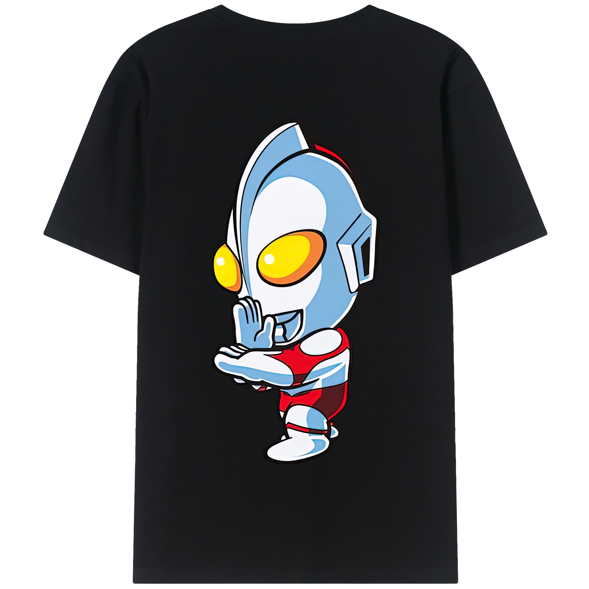 （画像用） ウルトラマン Ultraman 綿100％半袖Tシャツ（背面プリント）