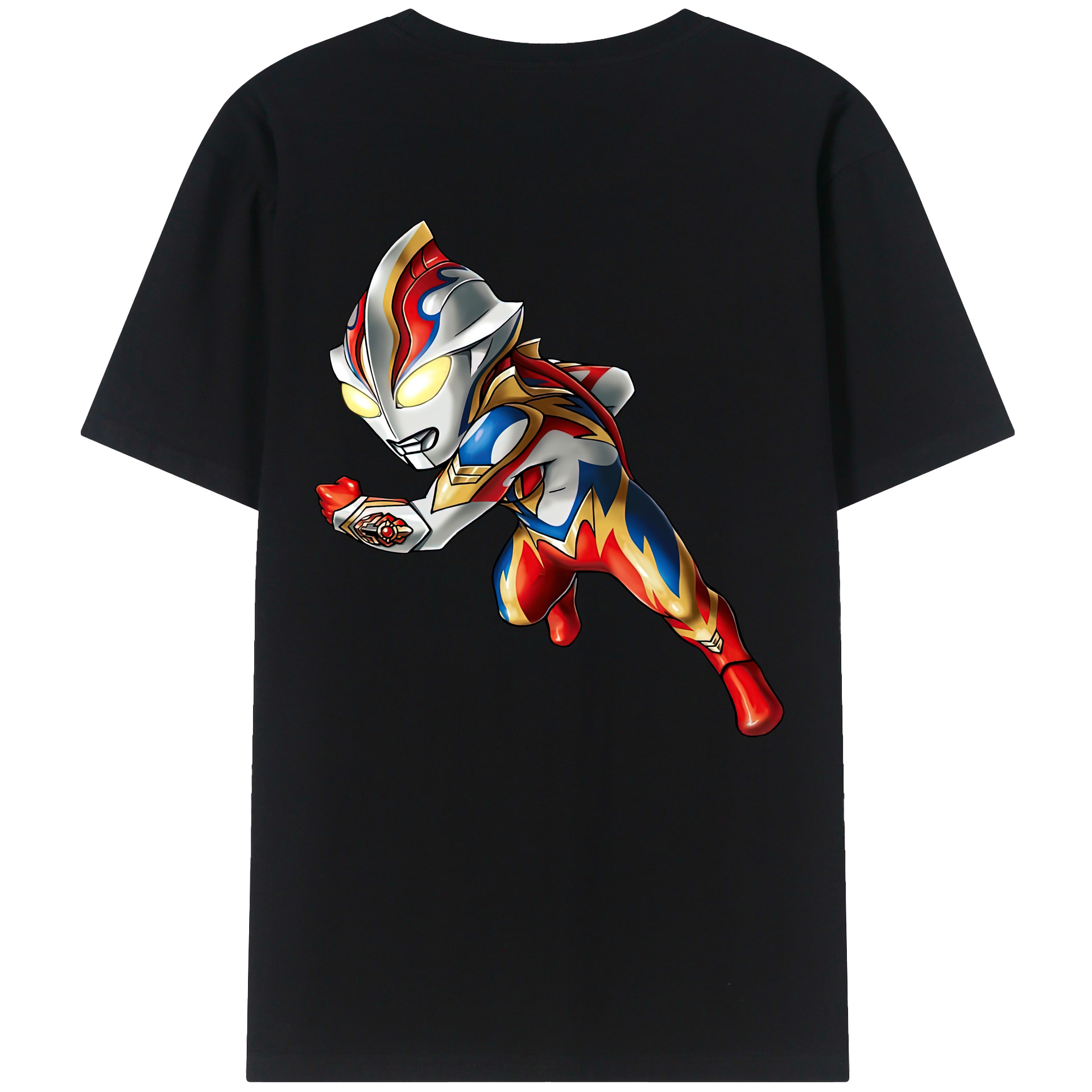 （画像用） ウルトラマン Ultraman 綿100％半袖Tシャツ（背面プリント）