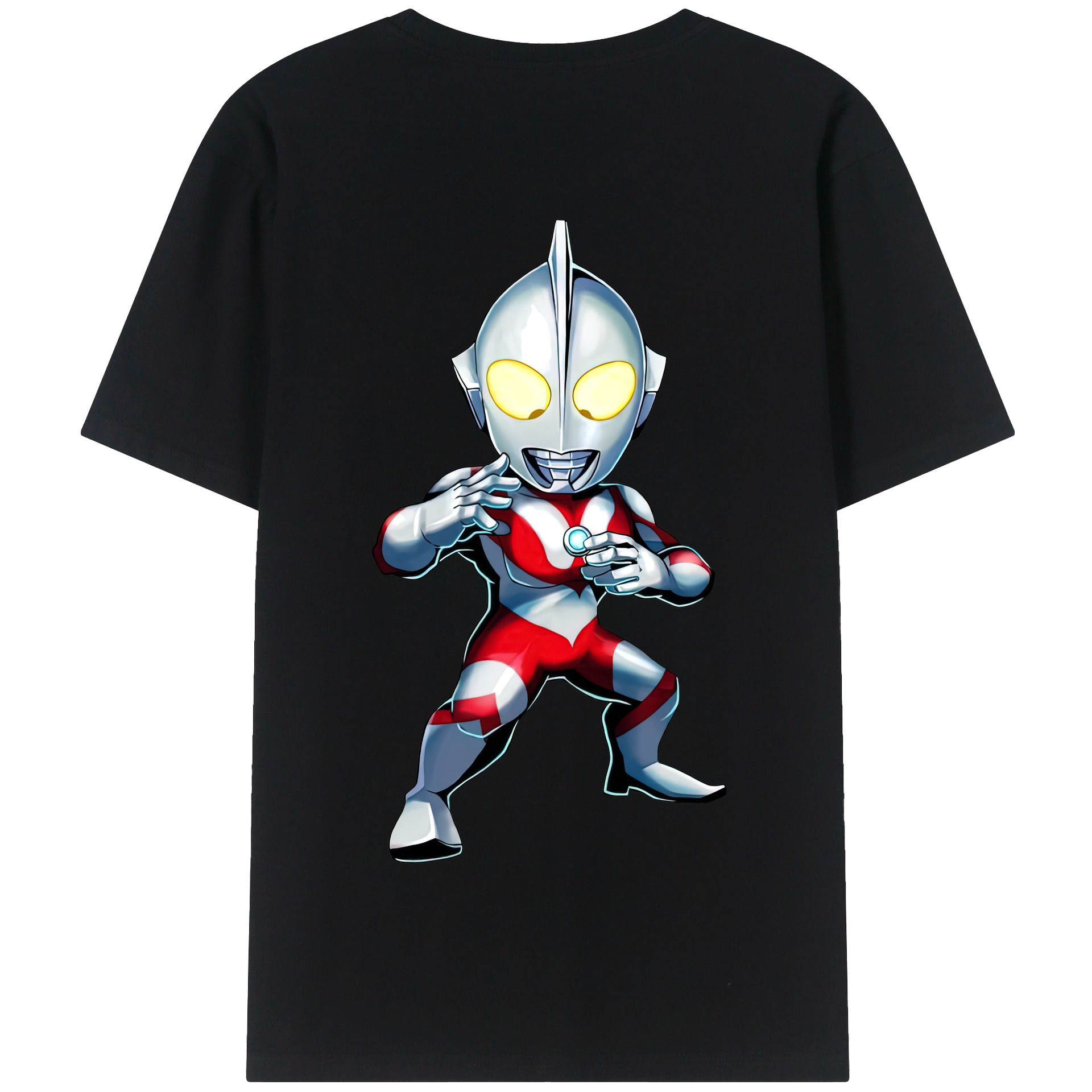 （画像用） ウルトラマン Ultraman 綿100％半袖Tシャツ（背面プリント）