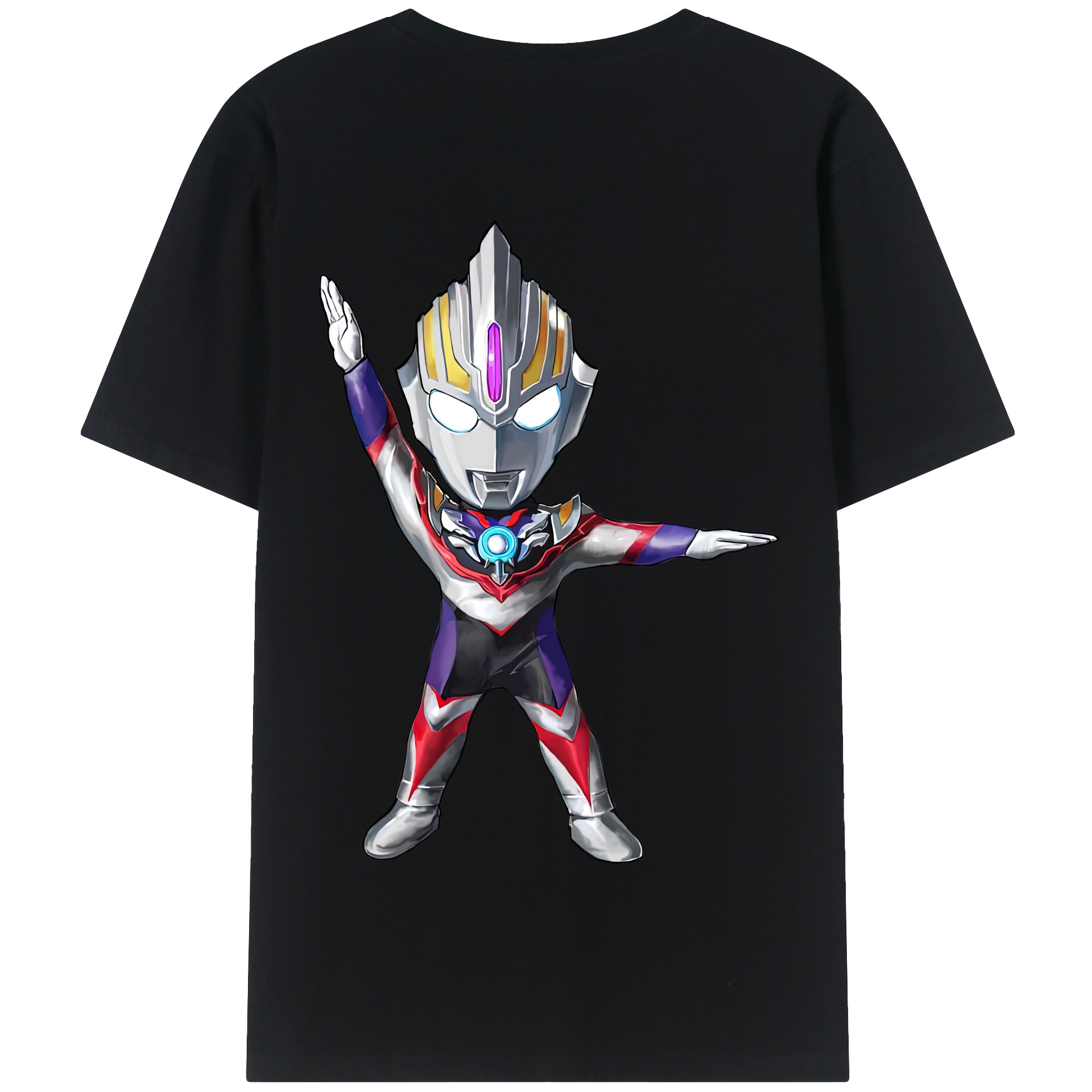 （画像用） ウルトラマン Ultraman 綿100％半袖Tシャツ（背面プリント）