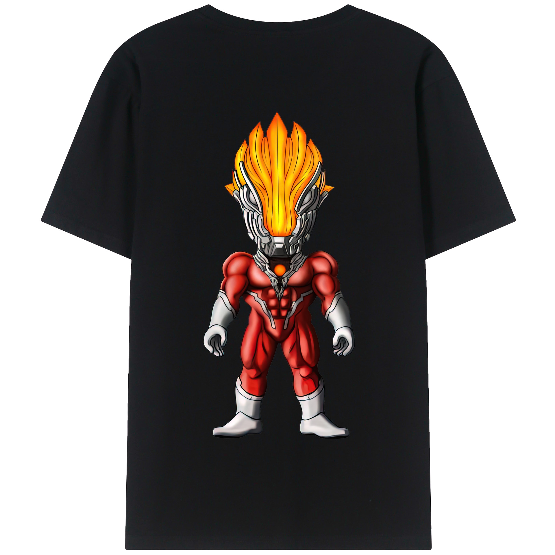 （画像用） ウルトラマン Ultraman 綿100％半袖Tシャツ（背面プリント）