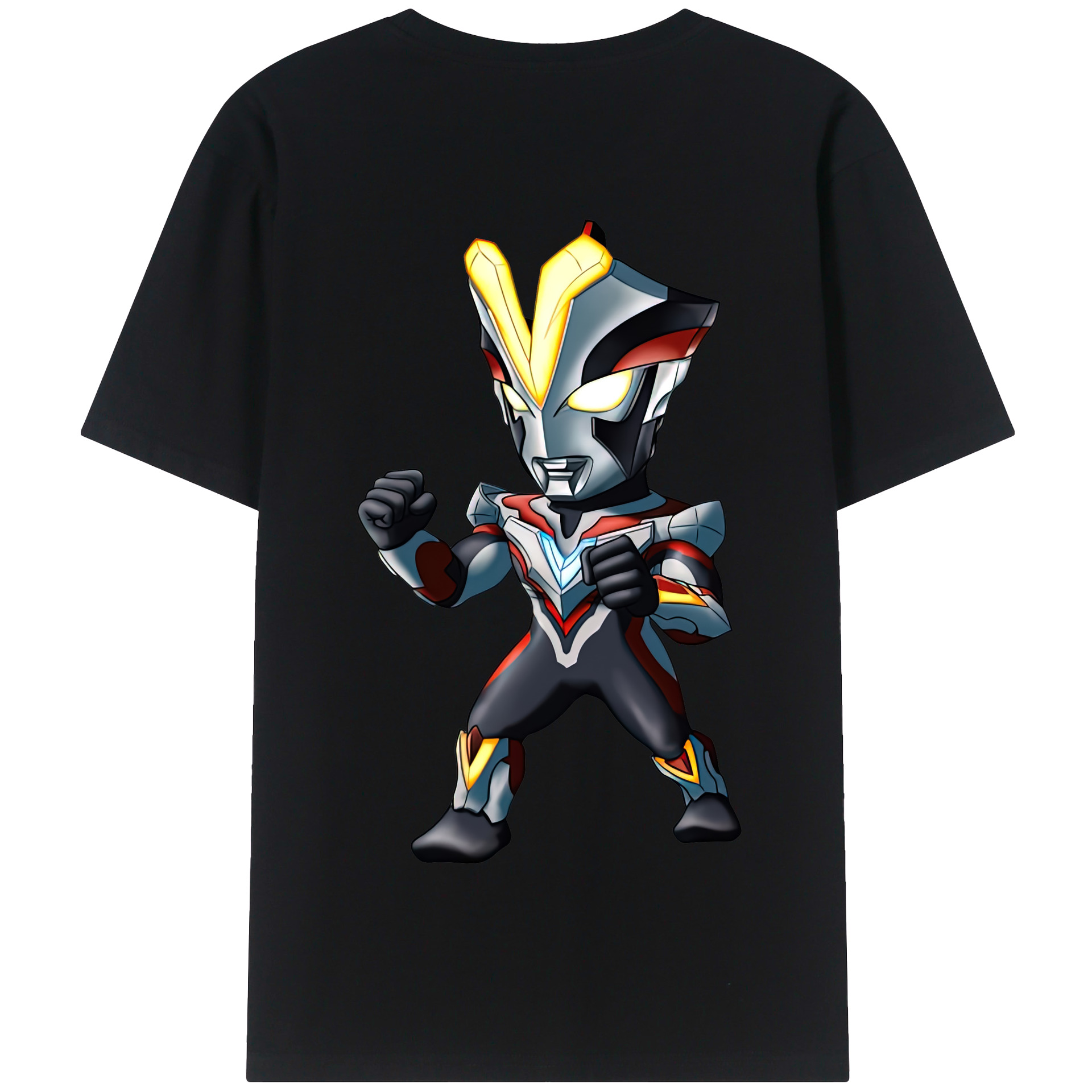 （画像用） ウルトラマン Ultraman 綿100％半袖Tシャツ（背面プリント）