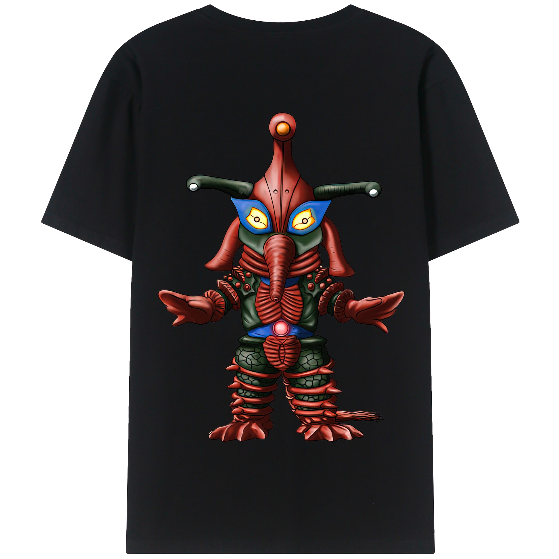 （画像用） ウルトラマン Ultraman 綿100％半袖Tシャツ（背面プリント）