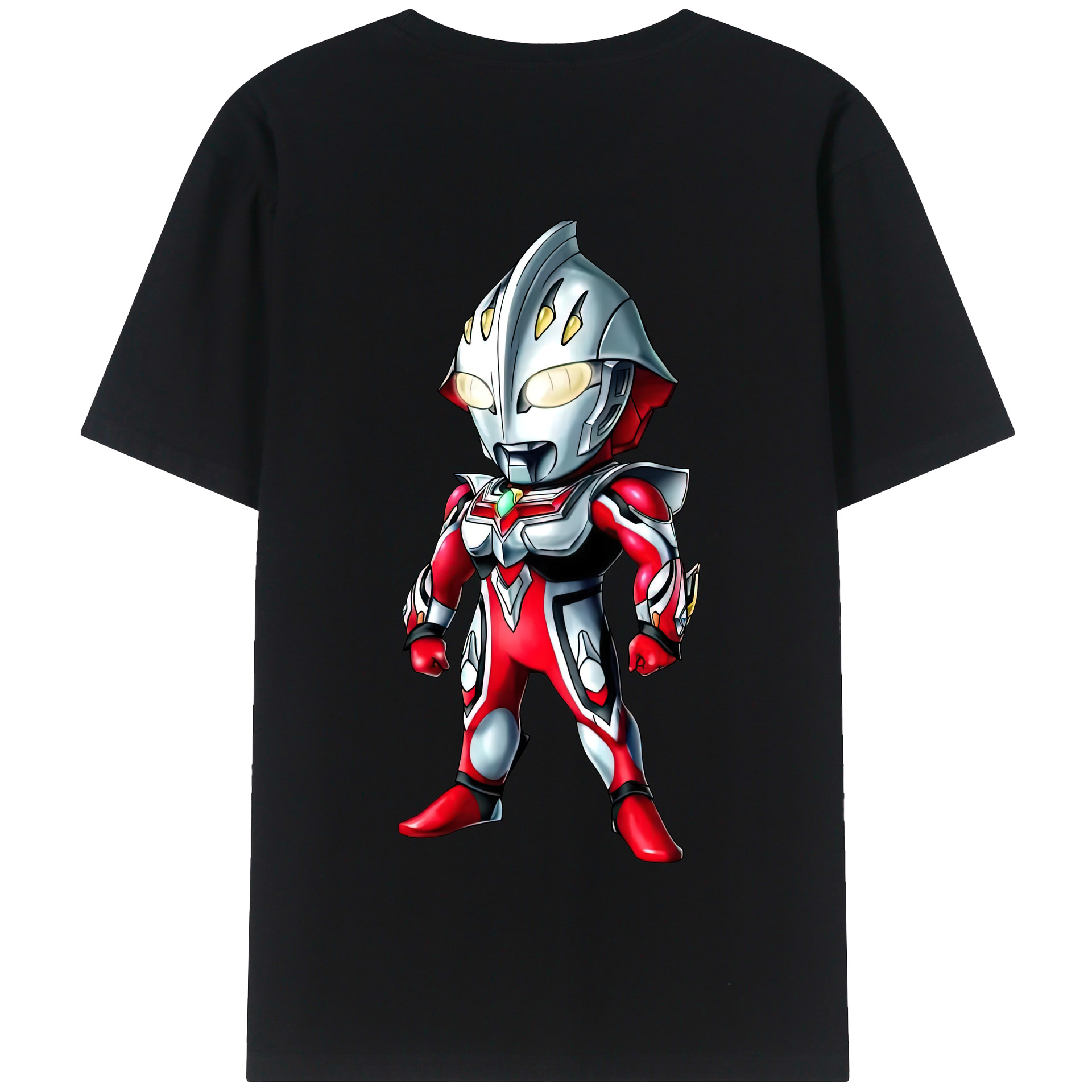 （画像用） ウルトラマン Ultraman 綿100％半袖Tシャツ（背面プリント）