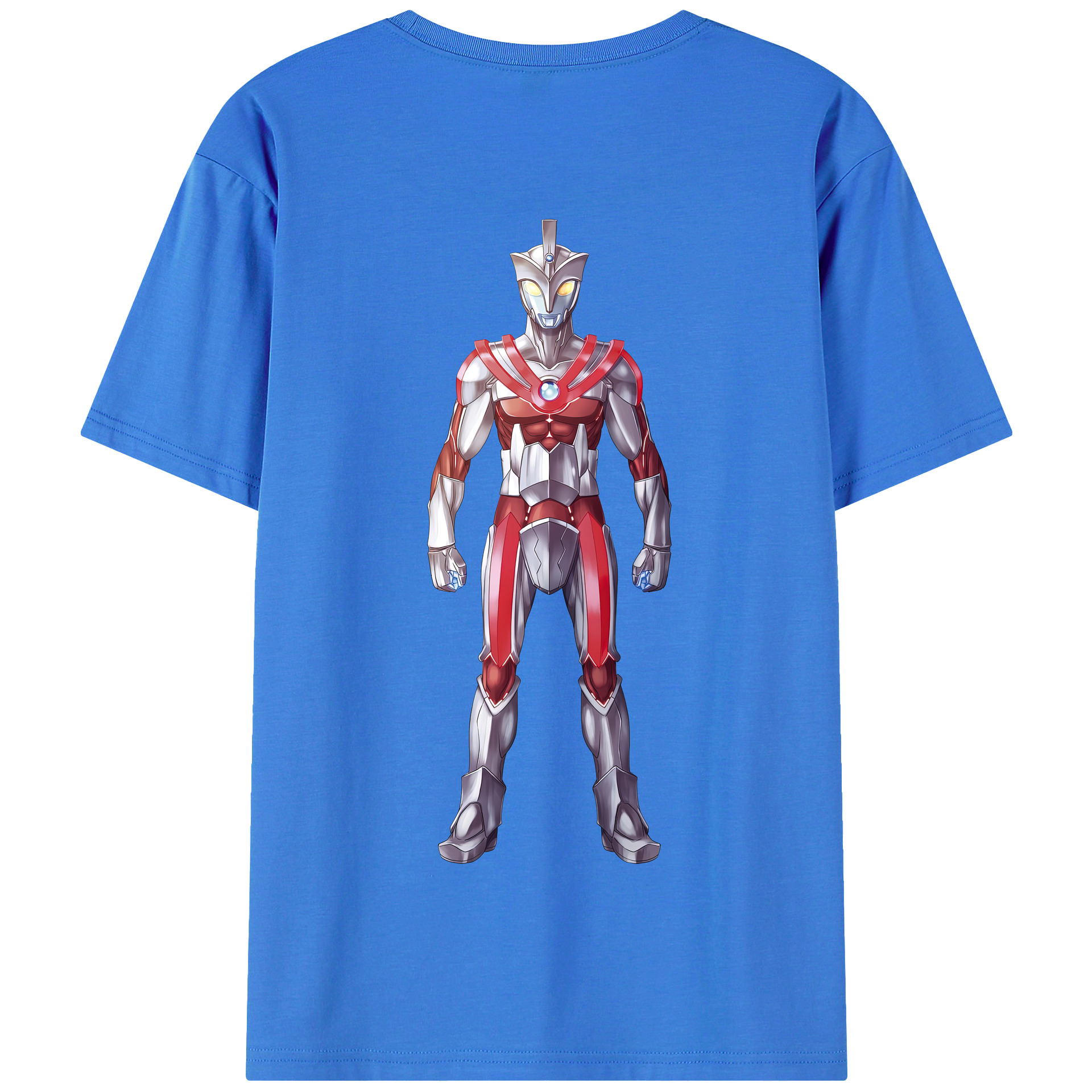 （画像用） ウルトラマン Ultraman 綿100％半袖Tシャツ（背面プリント）
