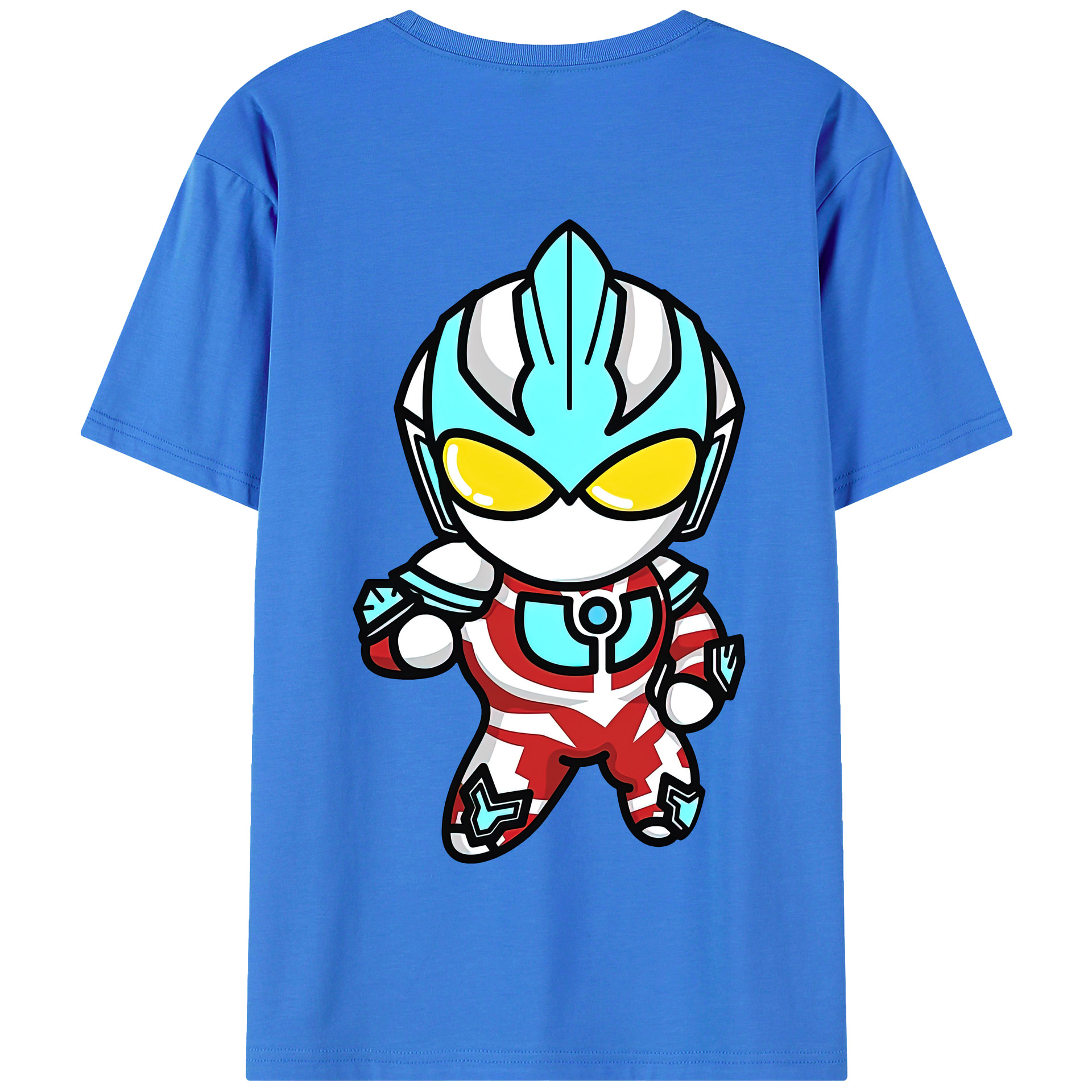 （画像用） ウルトラマン Ultraman 綿100％半袖Tシャツ（背面プリント）