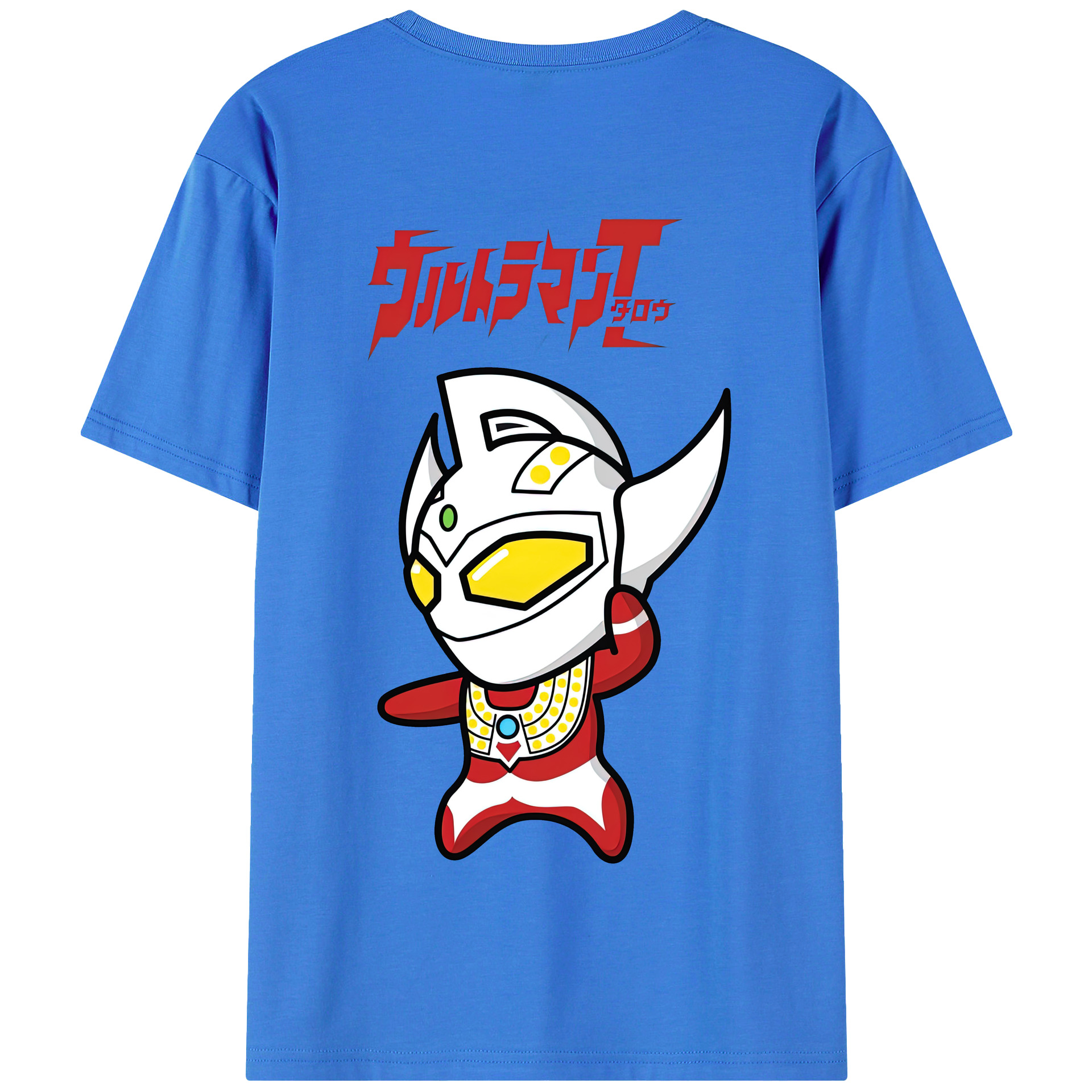 （画像用） ウルトラマン Ultraman 綿100％半袖Tシャツ（背面プリント）
