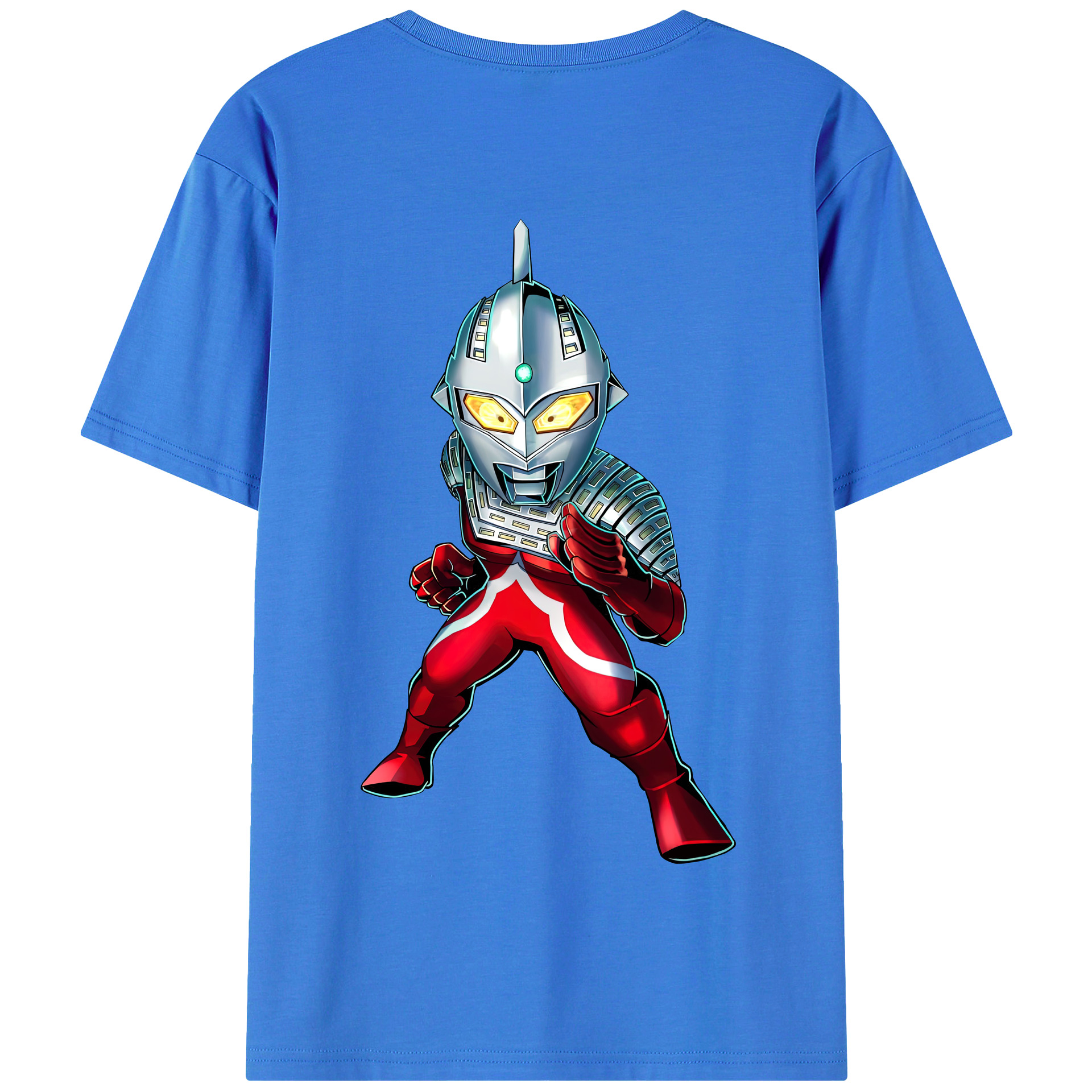 （画像用） ウルトラマン Ultraman 綿100％半袖Tシャツ（背面プリント）