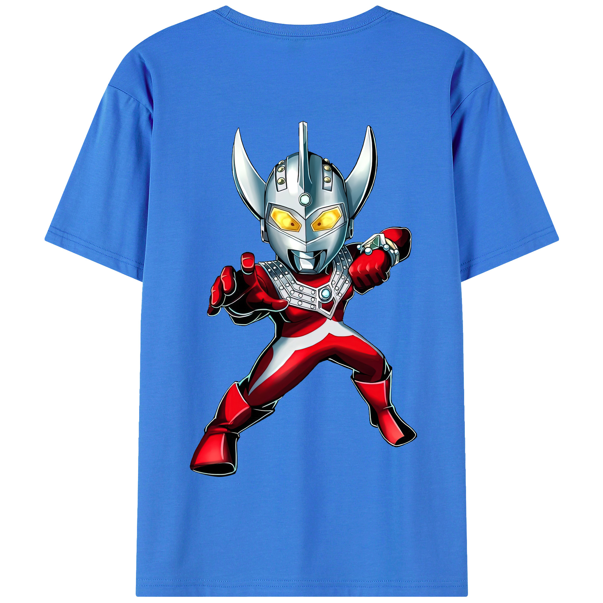 （画像用） ウルトラマン Ultraman 綿100％半袖Tシャツ（背面プリント）