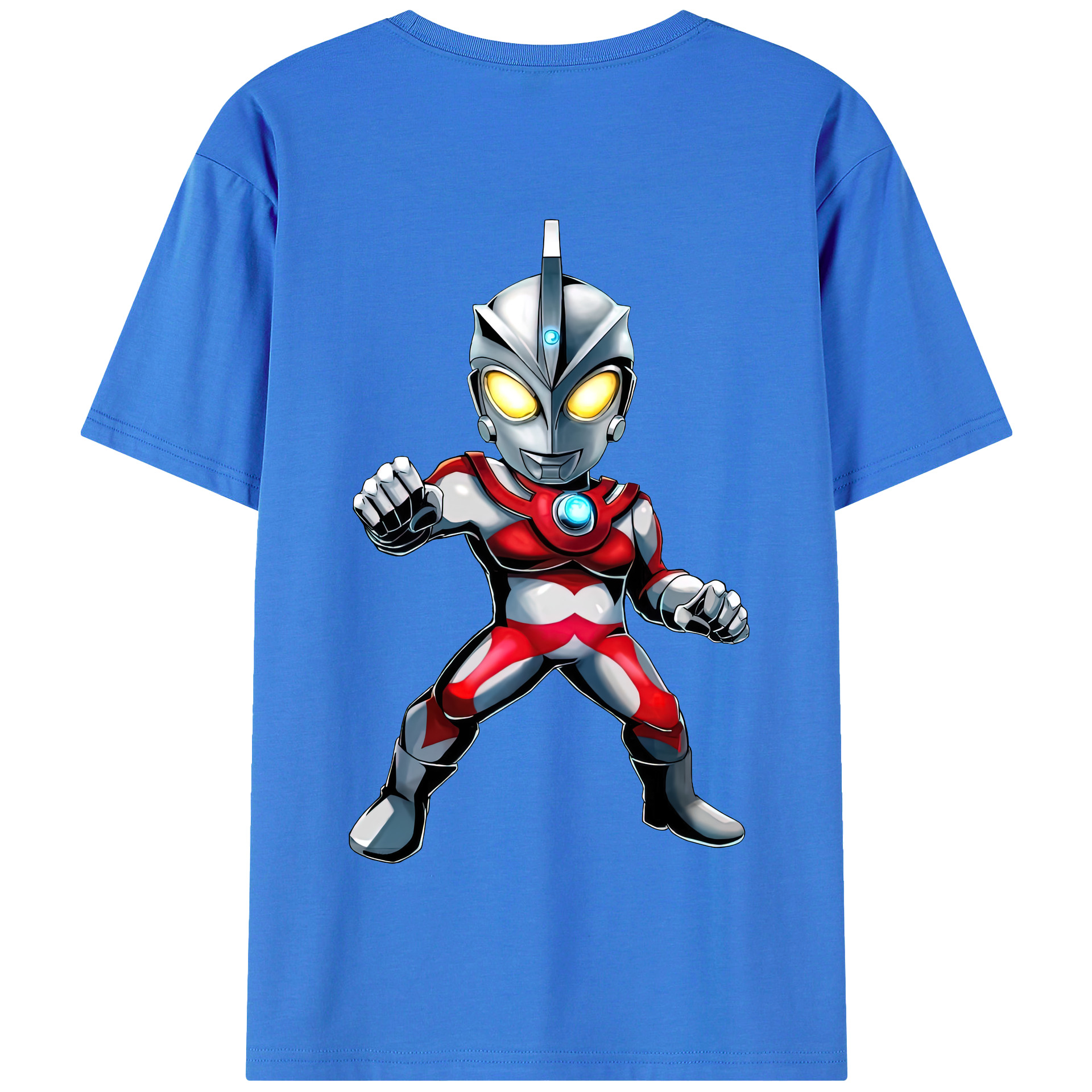 （画像用） ウルトラマン Ultraman 綿100％半袖Tシャツ（背面プリント）