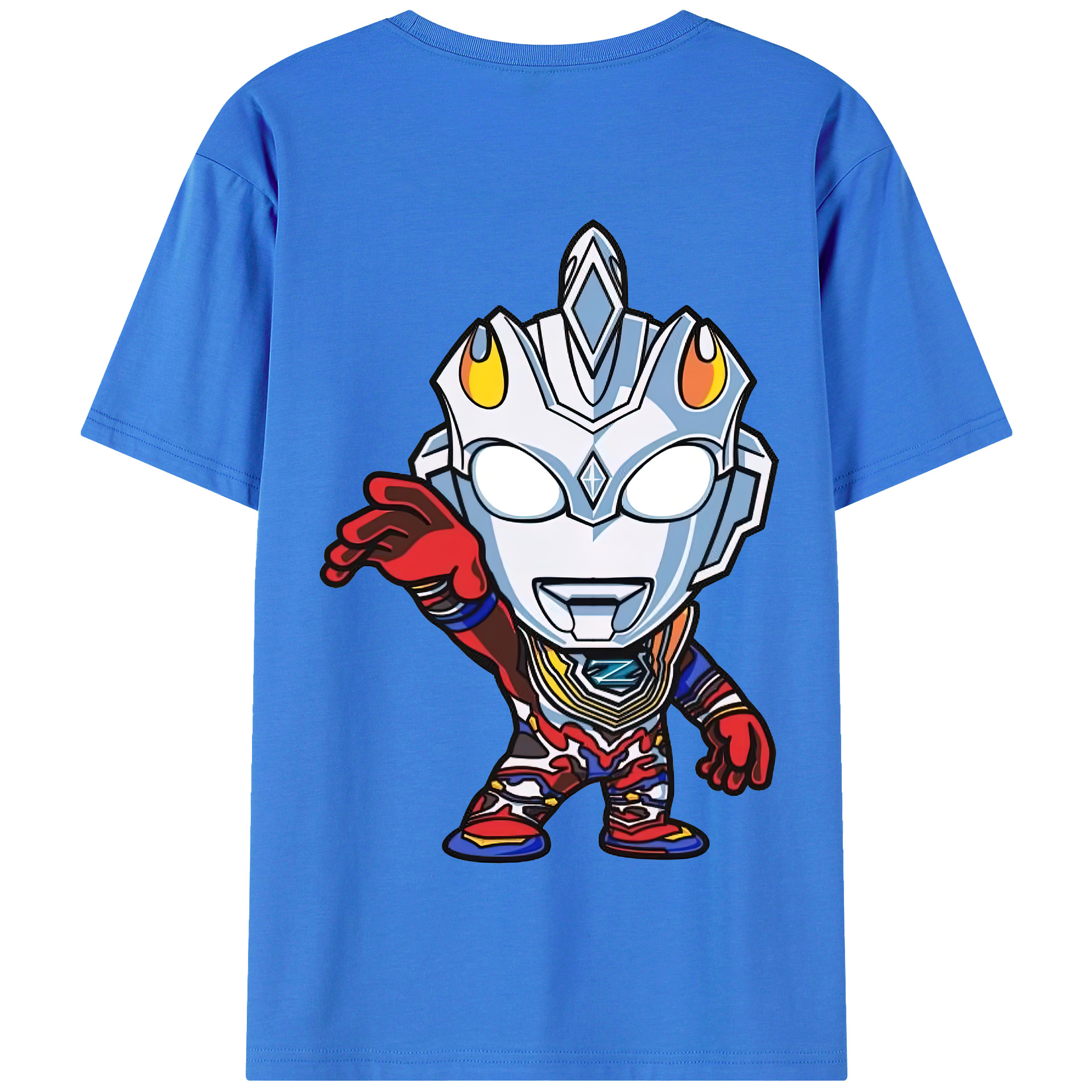 （画像用） ウルトラマン Ultraman 綿100％半袖Tシャツ（背面プリント）