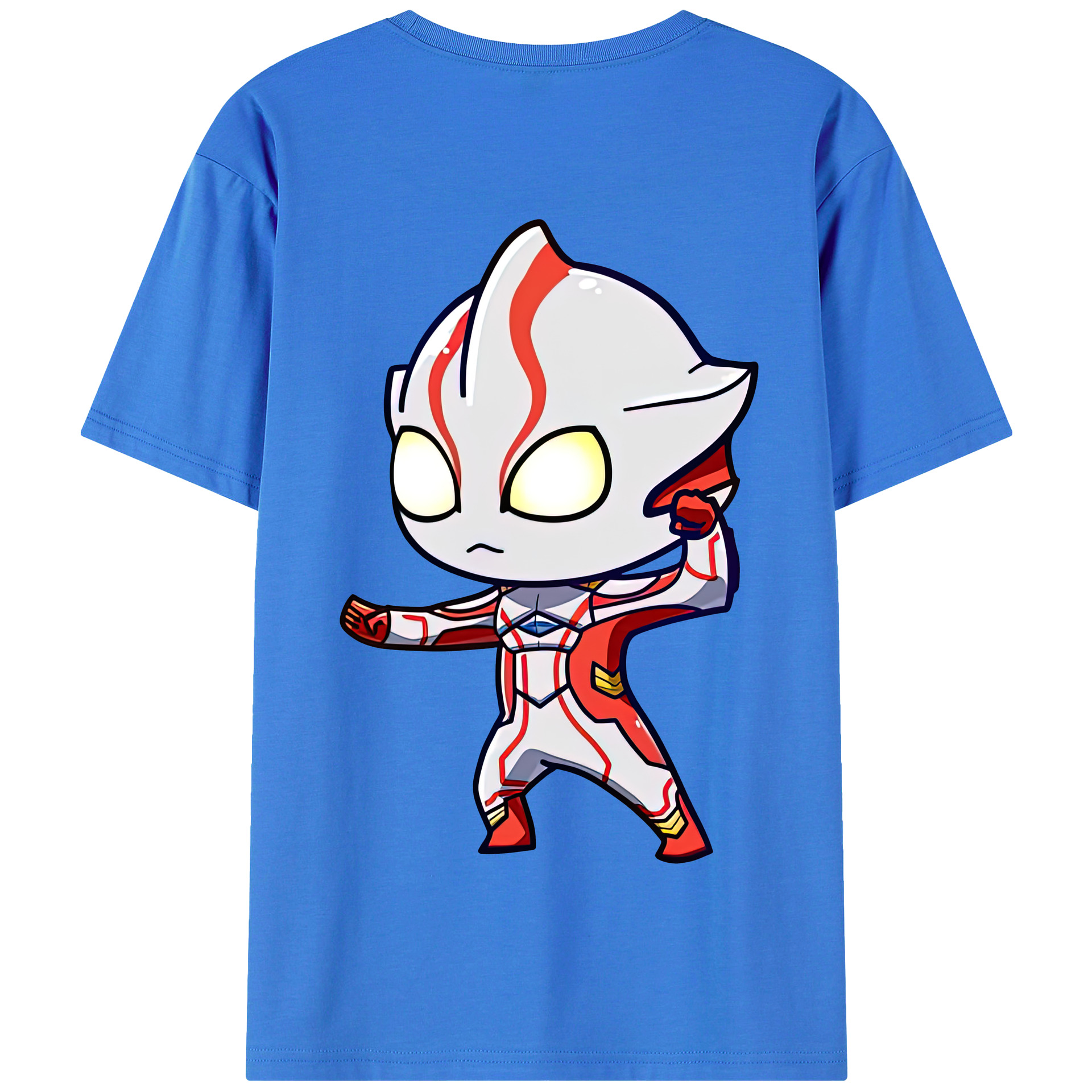 （画像用） ウルトラマン Ultraman 綿100％半袖Tシャツ（背面プリント）