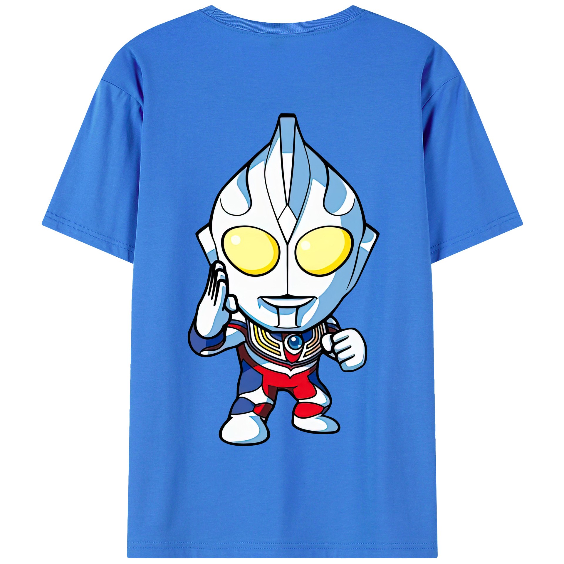 （画像用） ウルトラマン Ultraman 綿100％半袖Tシャツ（背面プリント）