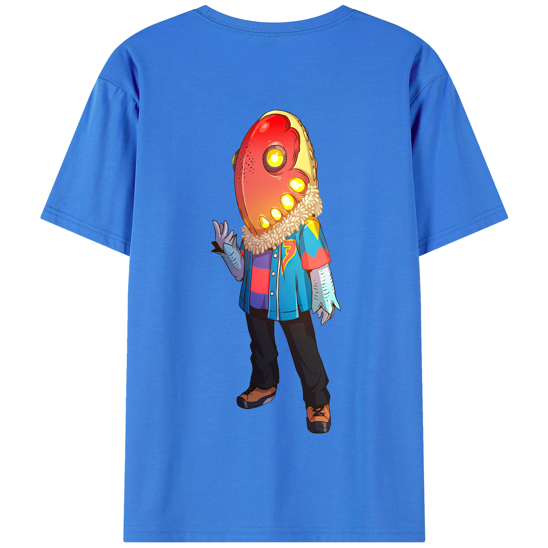 （画像用） ウルトラマン Ultraman 綿100％半袖Tシャツ（背面プリント）